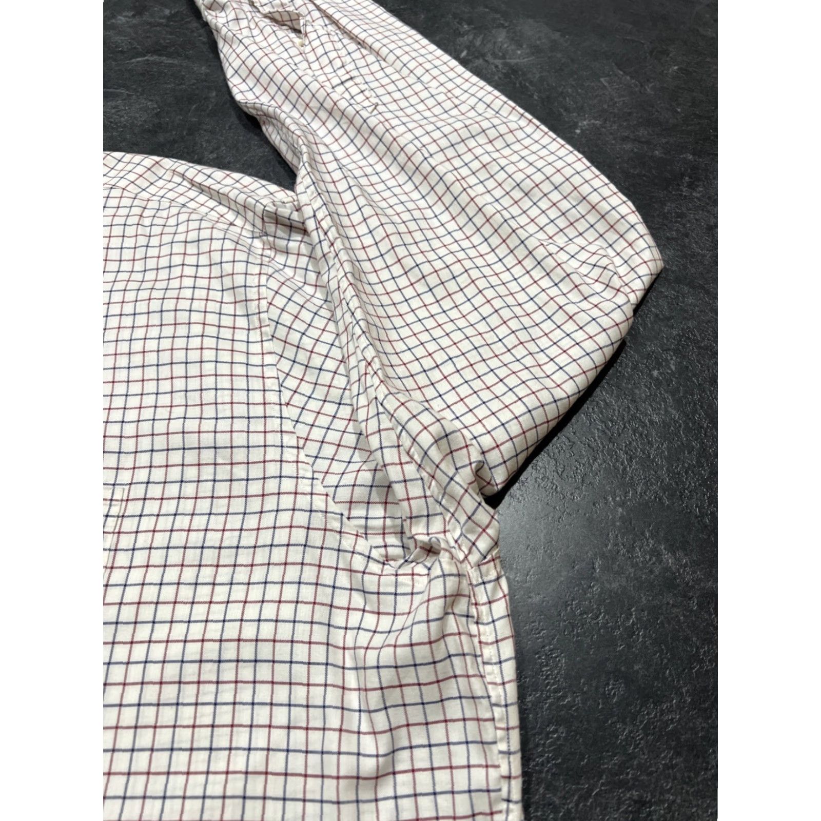 Sid Mashburn Sid Mashburn Plaid Handmade Shirt Men's 2XL Oxford Preppy Button Down Size US XXL / EU 58 / 5 - 2 Thumbnail