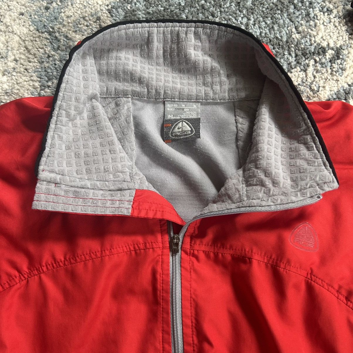 Nike ACG × Vintage 2004 RED GREY NYLON SPHERE DRY UNLV NEW MEXiCO CHERRY SiLVER Size M / US 6-8 / IT 42-44 - 2 Thumbnail