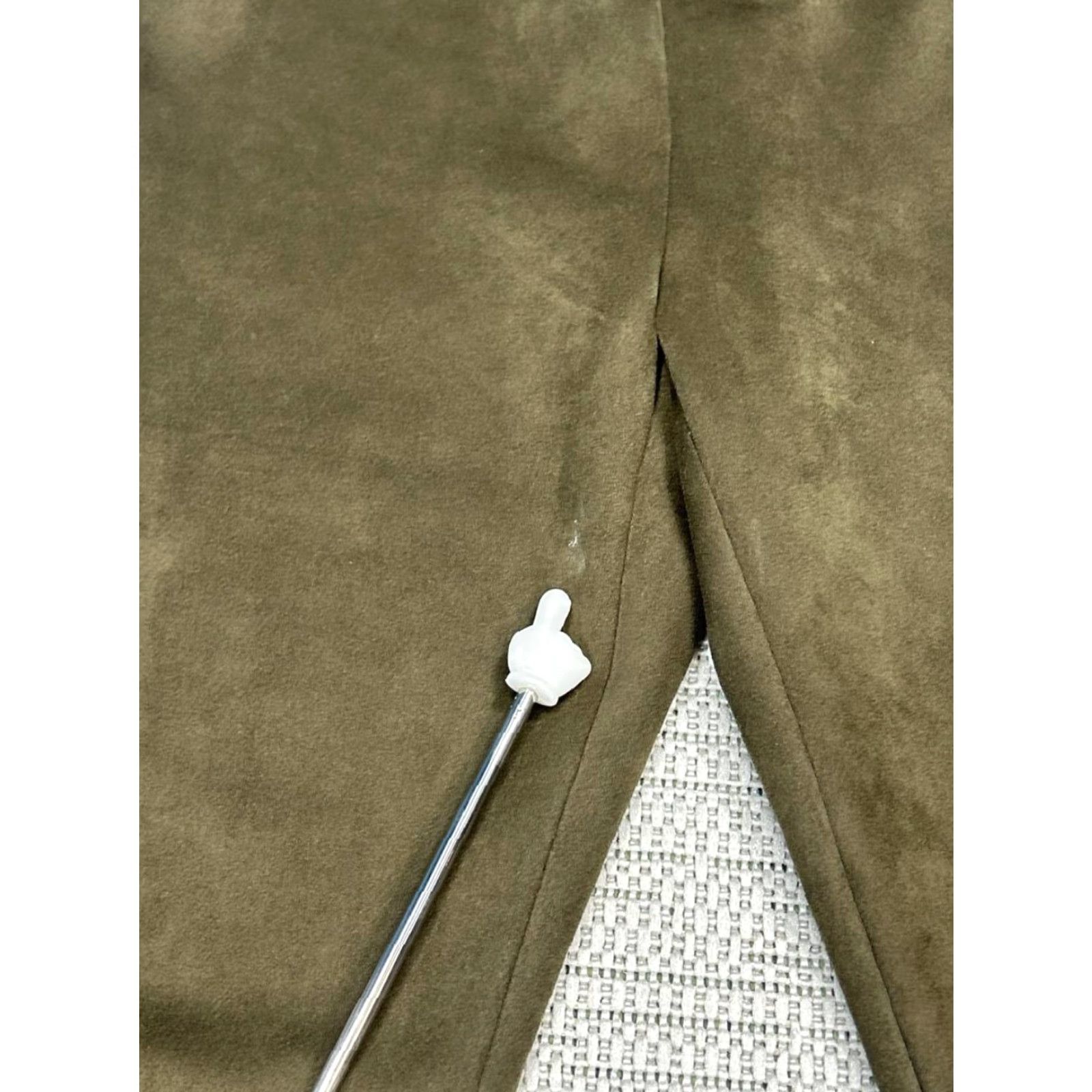 Vintage Tuckernuck Ashford Pants Womens Medium Green Stretch Mid Rise Flared Leg Side Zip Dress Pants Mens? Girls? Size 32" / US 10 / IT 46 - 7 Thumbnail