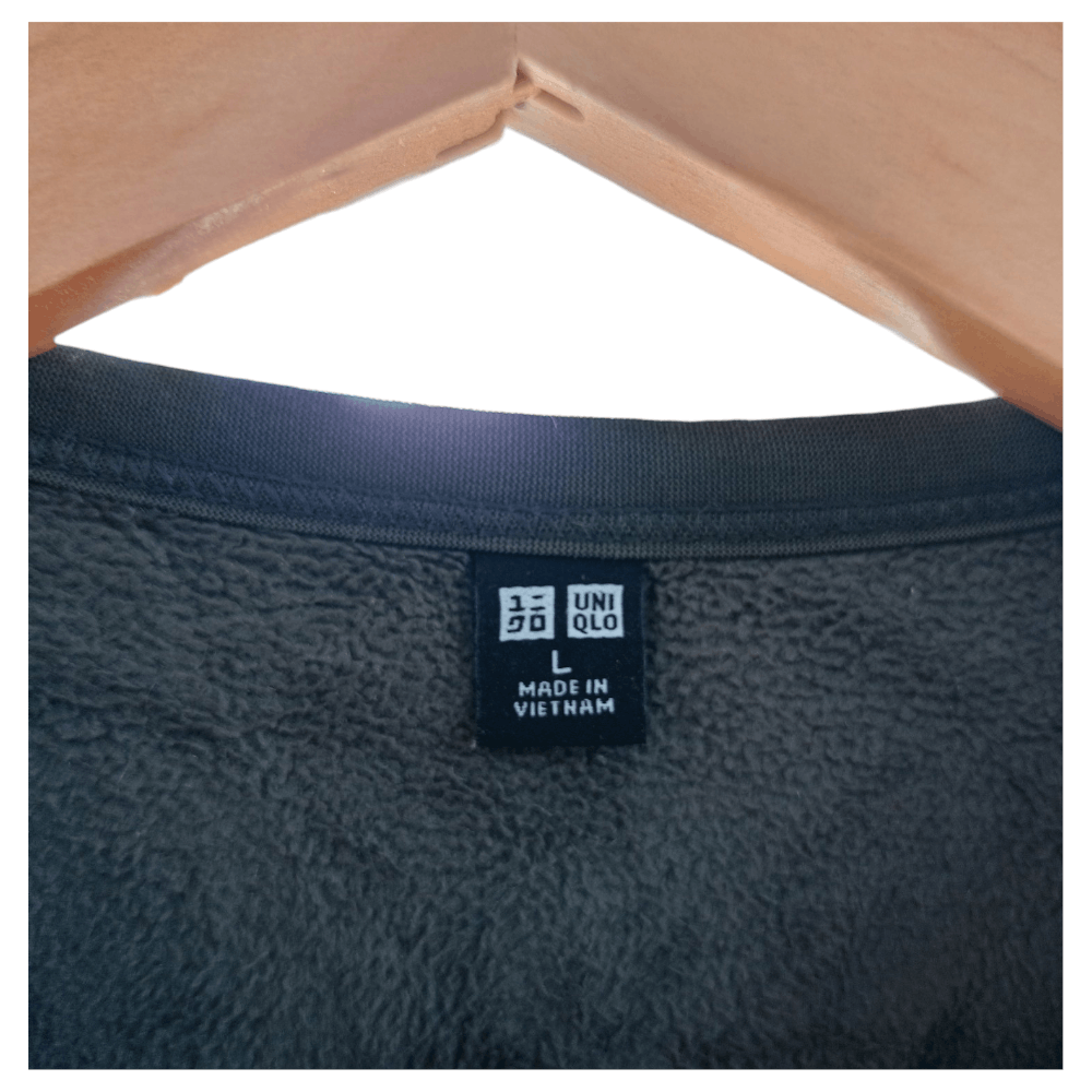 Uniqlo × Vintage Uniqlo Green Sweater -Dark Green Soft Knit Crewneck Size [L] Size L / US 10 / IT 46 - 2 Thumbnail