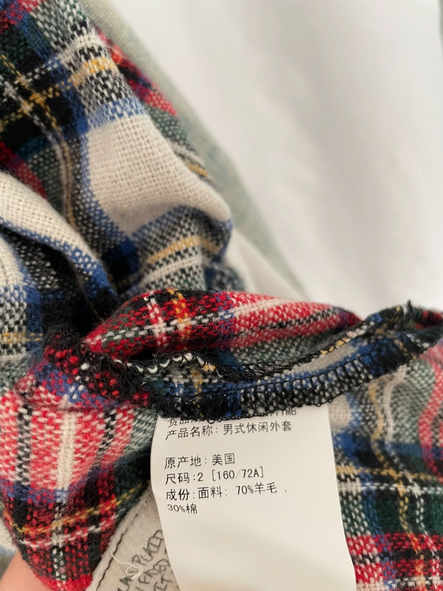 Greg Lauren Early Greg Lauren wool plaid robe jacket Size US M / EU 48-50 / 2 - 8 Thumbnail