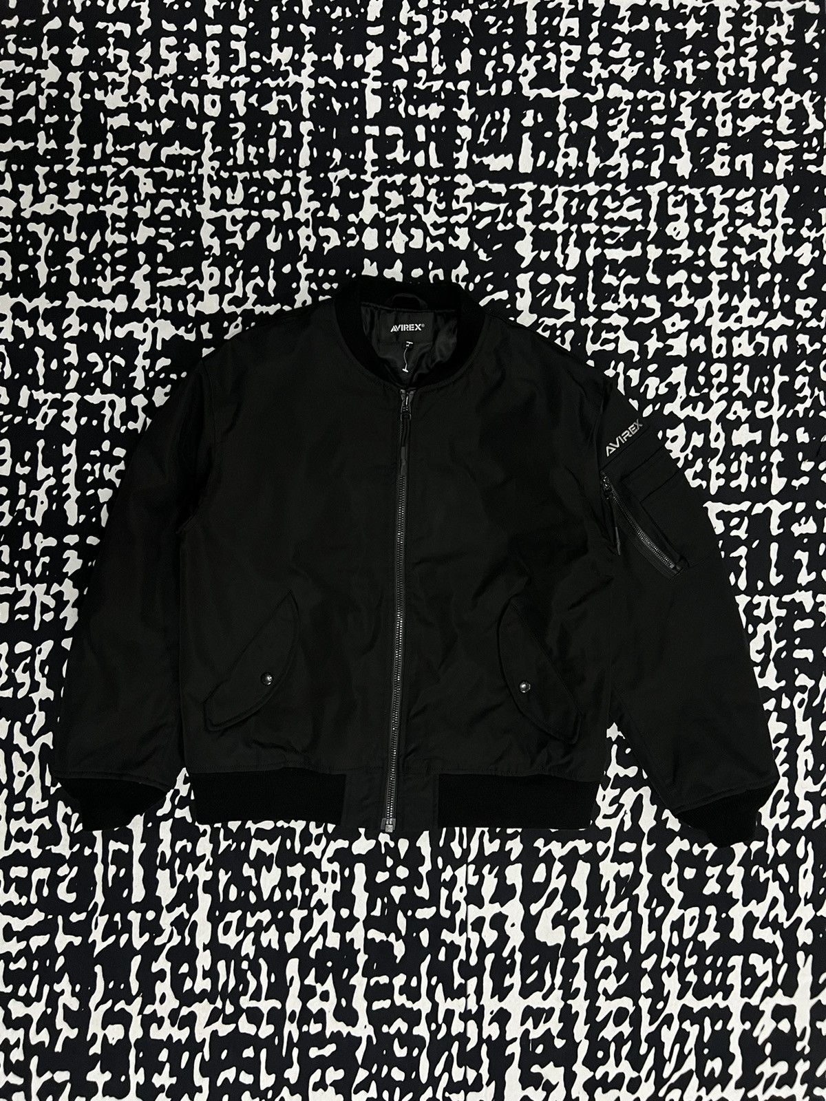 Avirex MA-1 Flight Jacket Black