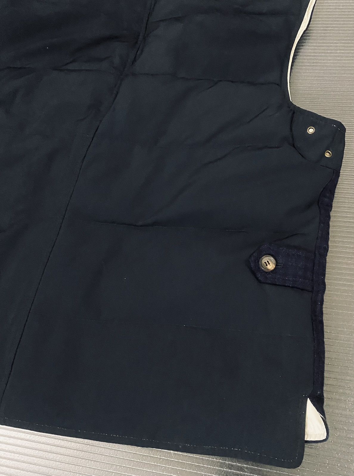 Luciano Barbera Luciano Barbera 🇮🇹 Wool Check Duck Down Filled Gilet 56 NEW Size US XL / EU 56 / 4 - 9 Thumbnail