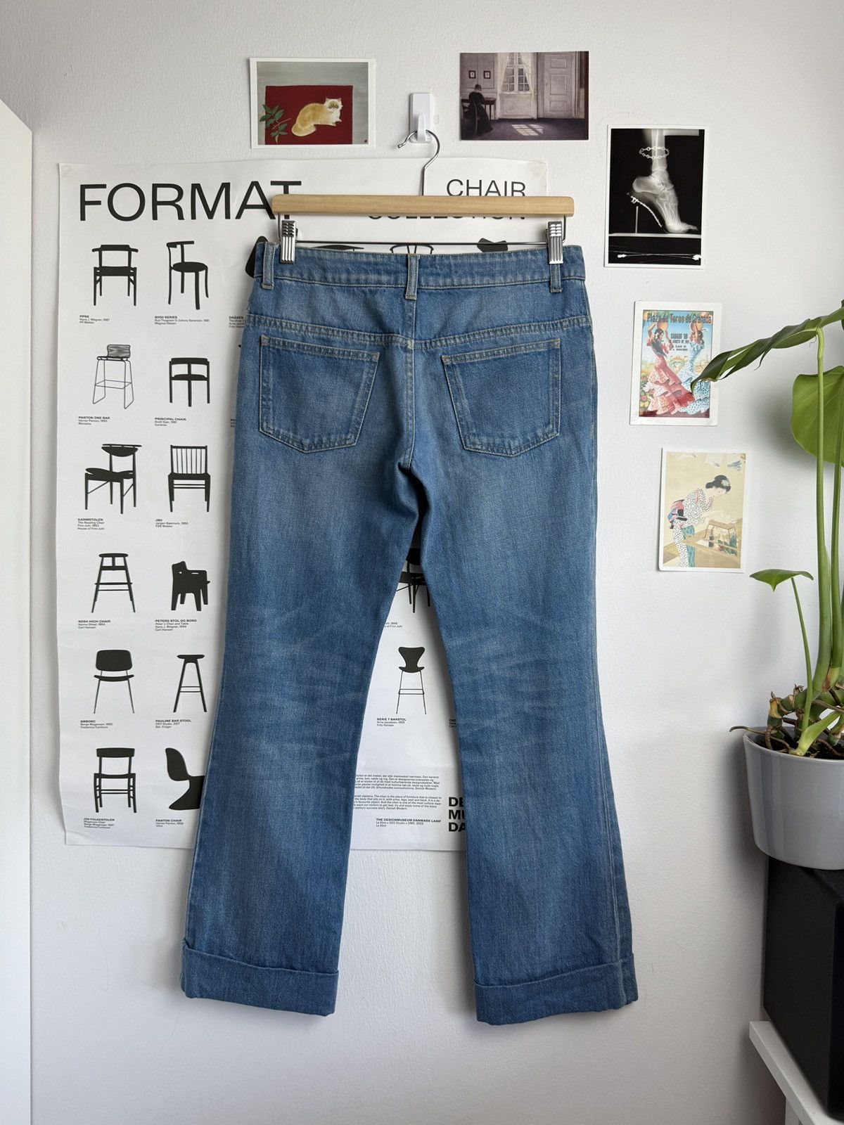Gucci Gucci skinny flare denim jeans pants IT40 designer luxury y2k Size 27" / US 4 / IT 40 - 2 Thumbnail