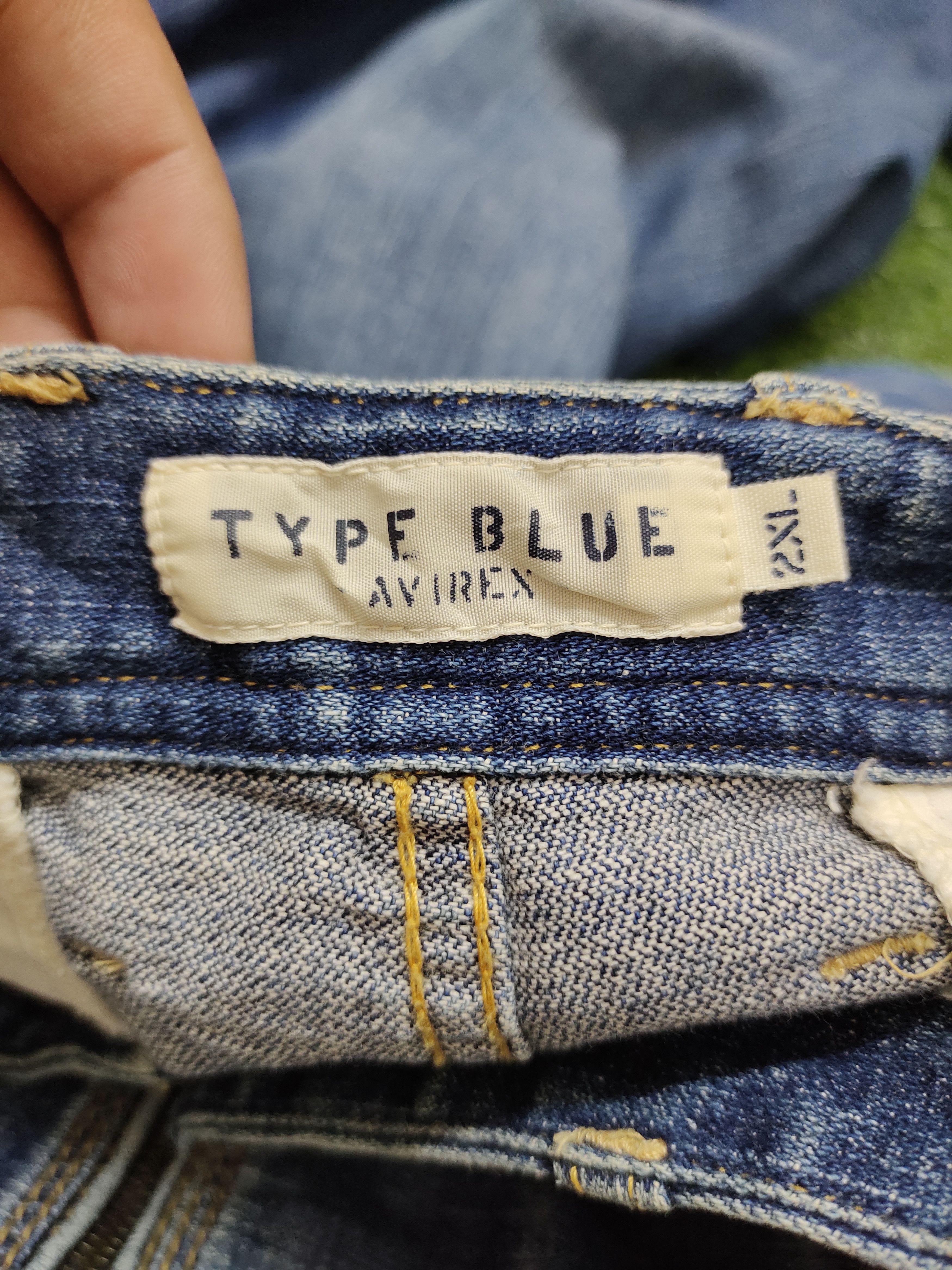 Avirex Avirex Type Blue Single Pocket Cargo Denim Pants Size US 36 / EU 52 - 16 Thumbnail
