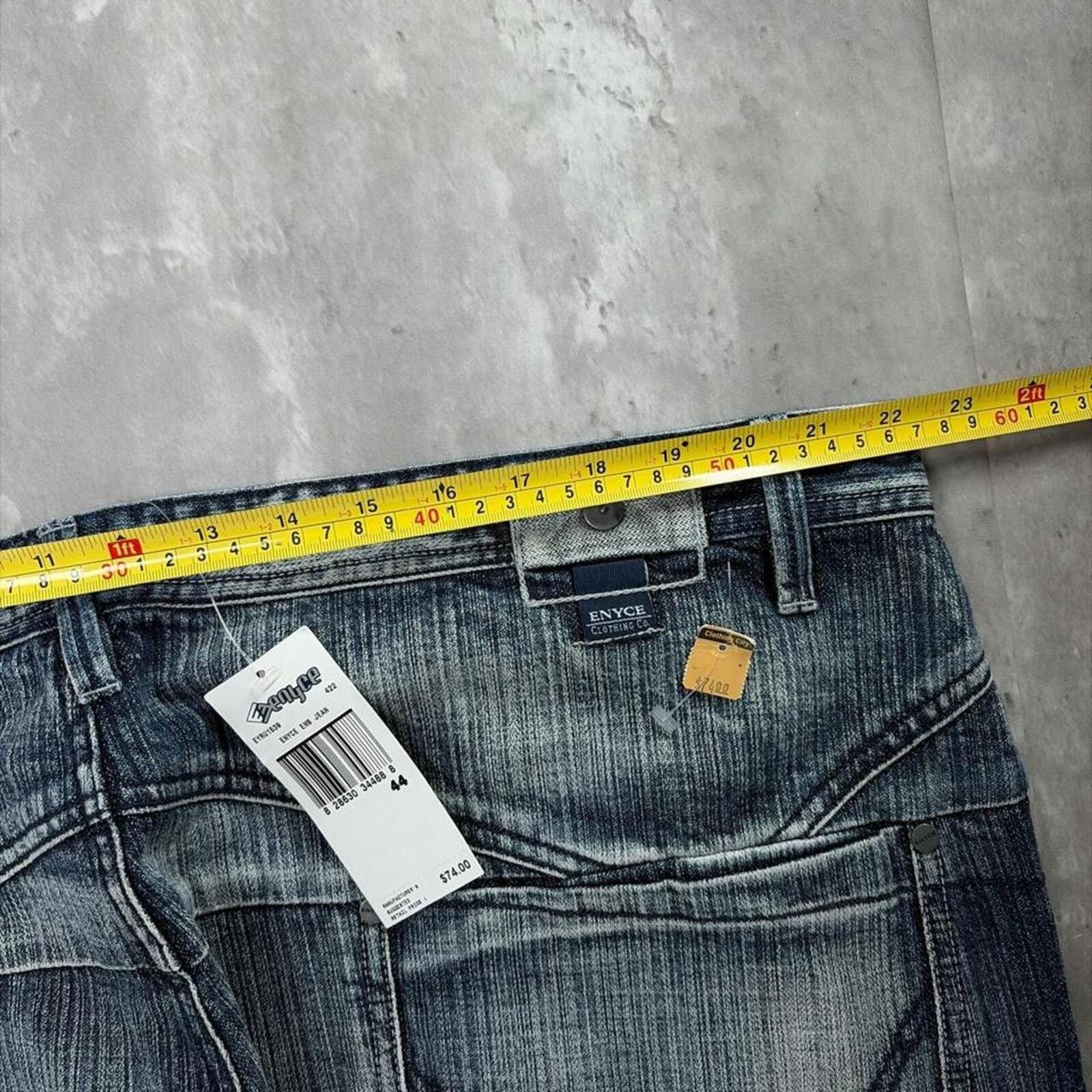 Enyce Y2K Enyce Grunge Skater Deadstock Baggy Denim Jeans Size US 44 / EU 60 - 6 Thumbnail