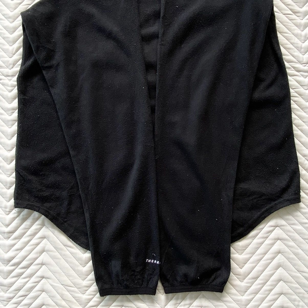 Nike Vintage 90s Nike Minimalist Fleece Pullover – Made in Taiwan Size US L / EU 52-54 / 3 - 6 Thumbnail