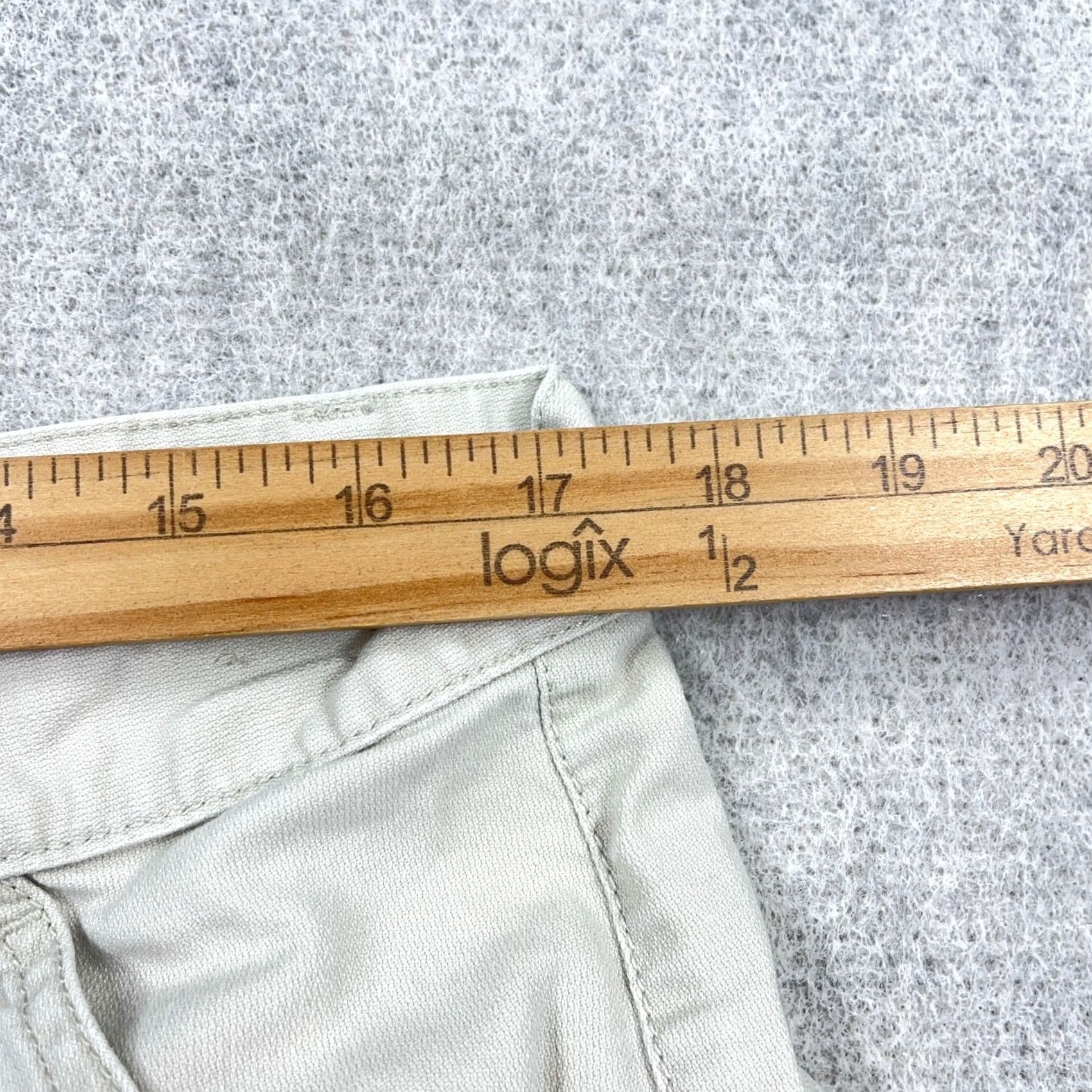 Faded Glory VINTAGE Faded Glory Cargo Shorts Women 16 Tan Brown Cotton 100% Casual Activewear Army 2000s Mens Womens Girls Boys Size 38" / US 16 / IT 52 - 6 Thumbnail
