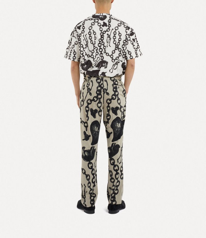 Vivienne Westwood o1srvl11e0326 Oversized T-Shirt in Black/White Size US L / EU 52-54 / 3 - 7 Thumbnail