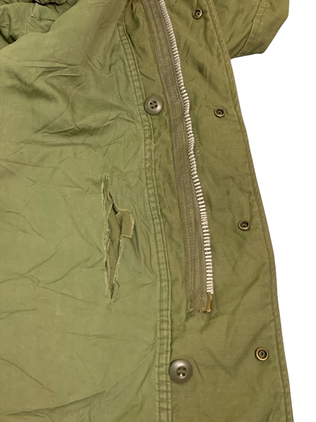 Alpha Industries Rare Design vintage US Army M-65 OG 107 Field Coat Jacket Size US S / EU 44-46 / 1 - 8 Thumbnail