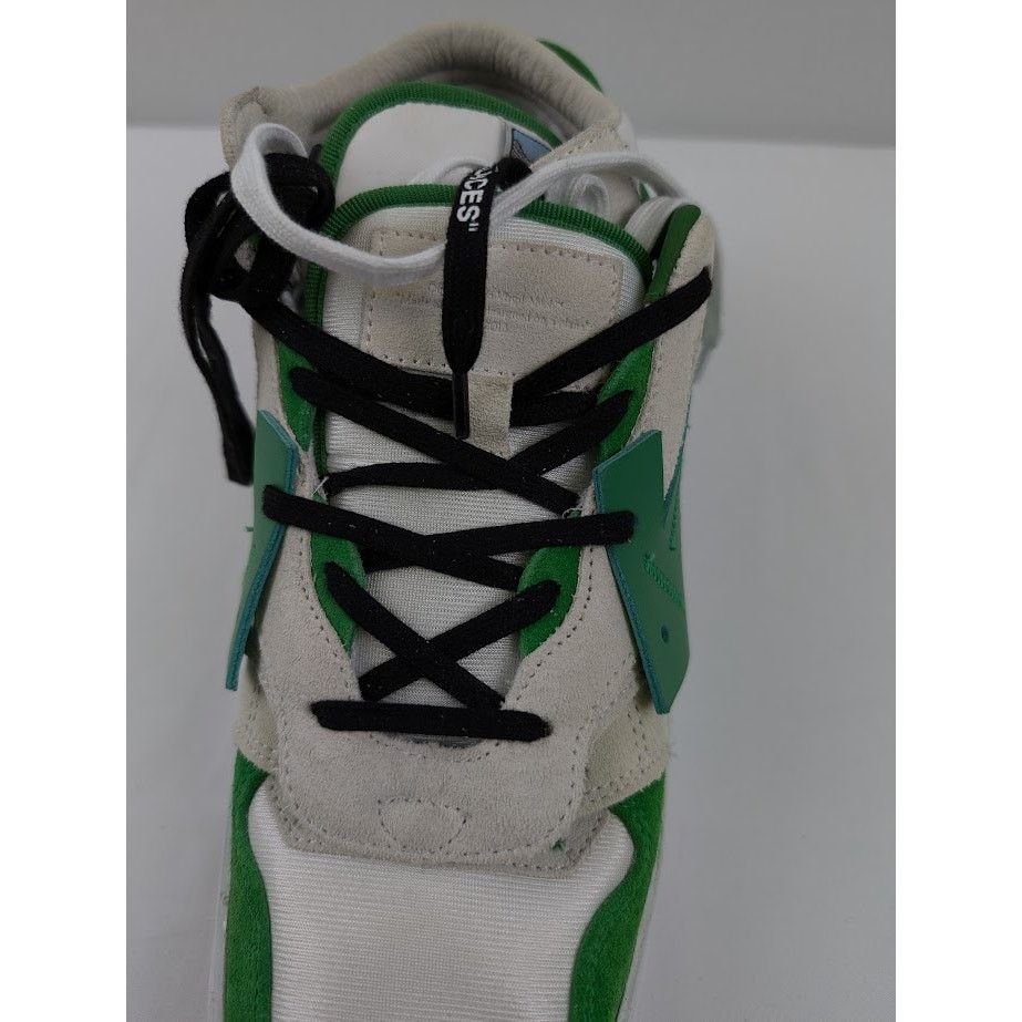 Off-White o1rshd1 Floating Arrow Sneakers in White / Green Size US 13 / EU 46 - 8 Thumbnail