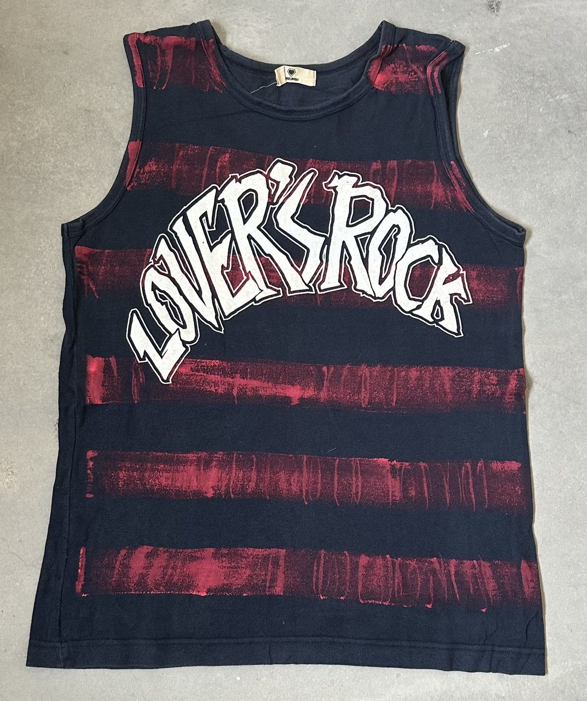 Japanese Brand SUPER LOVER LOVERSROCK TANK TOP Size US M / EU 48-50 / 2 - 1 Thumbnail