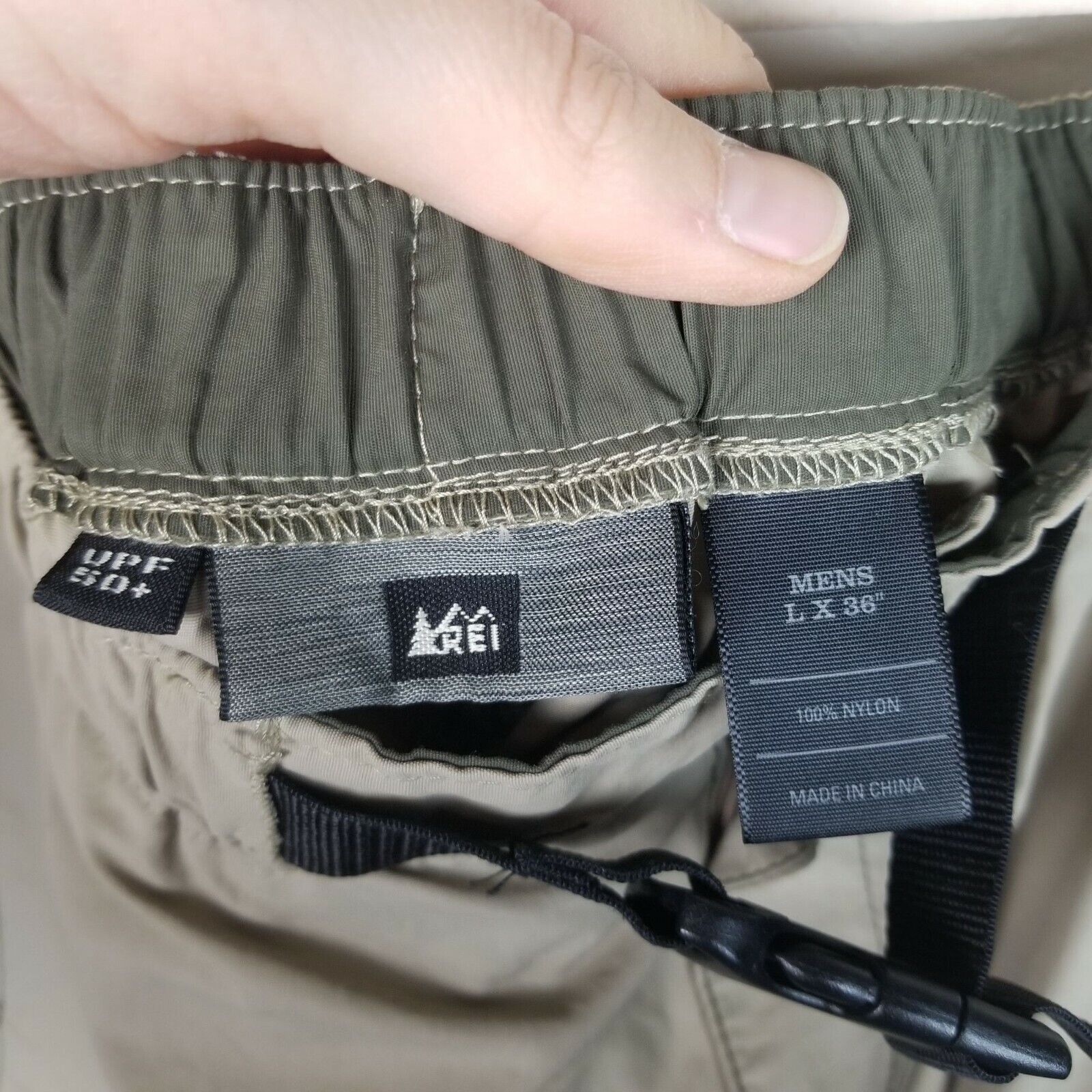 Rei REI Mens Convertible Hiking Cargo Pants L Gorpcore Granola Size US 30 / EU 46 - 5 Thumbnail