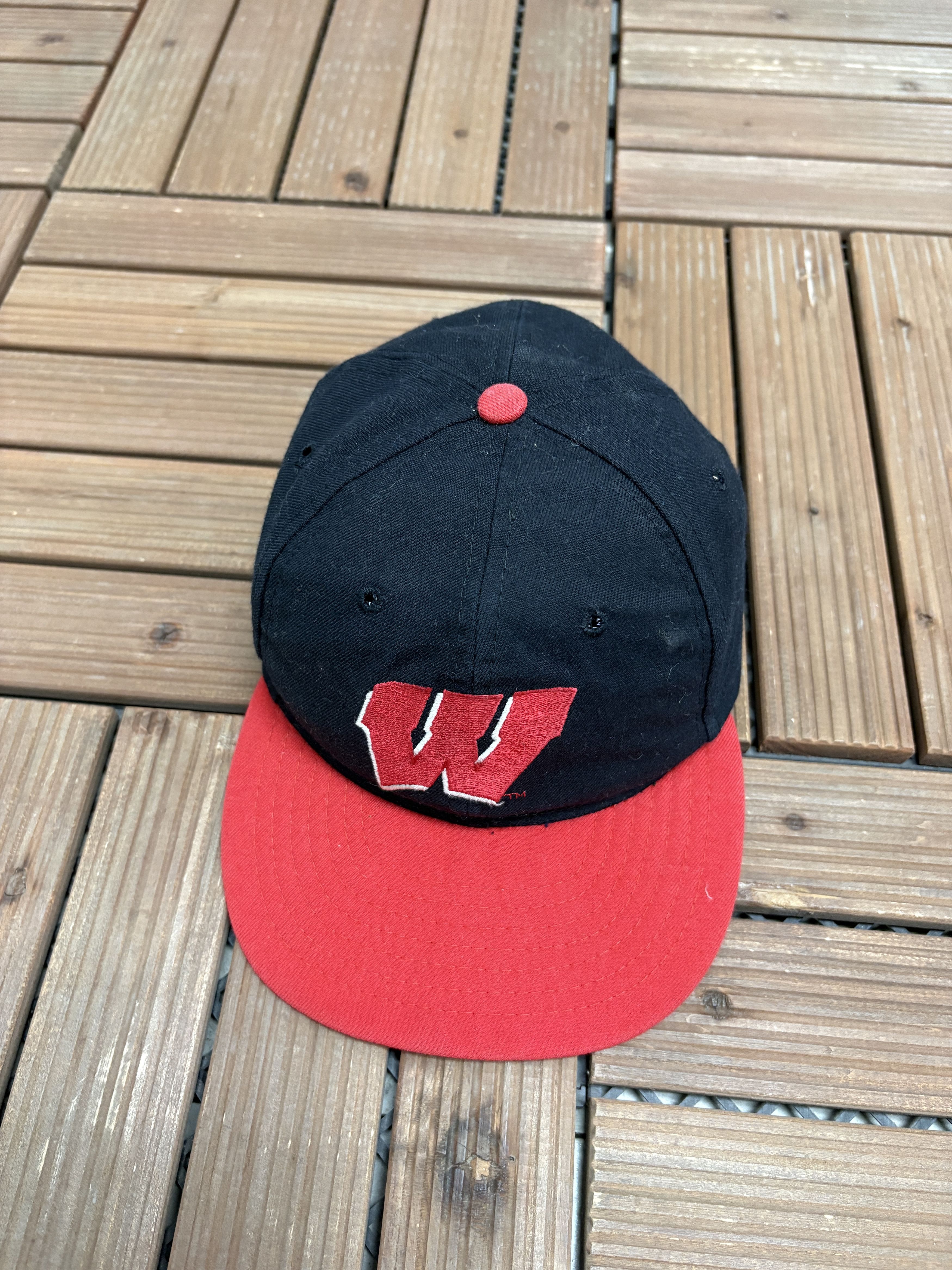 Vintage Wisconsin Badgers Rose Bowl 1994 Vintage Snap Back Hat Size ONE SIZE - 1 Thumbnail