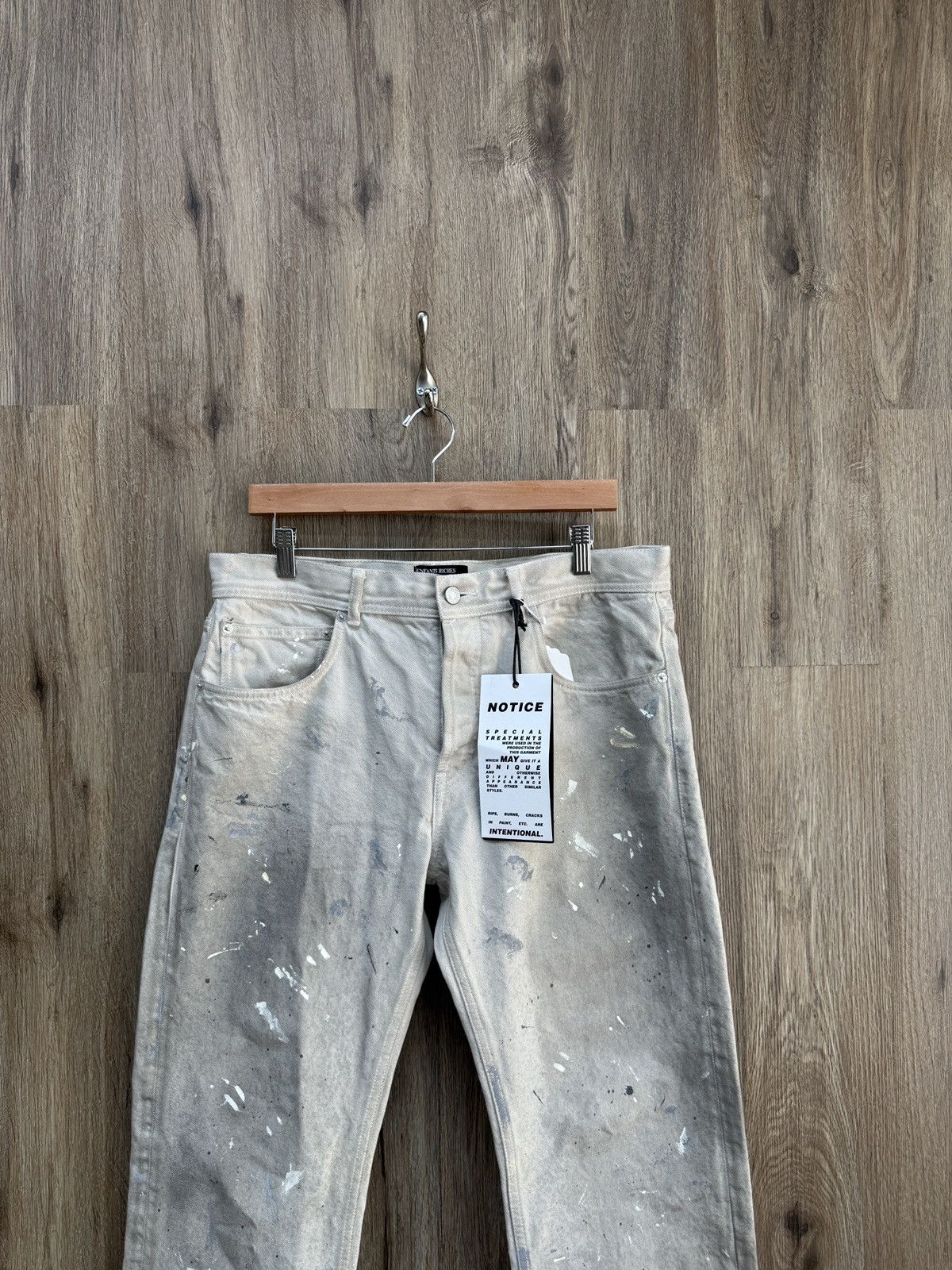 Enfants Riches Deprimes Enfants Richies Deprimes Grey Pain Spaltter Jaans Size US 32 / EU 48 - 2 Thumbnail