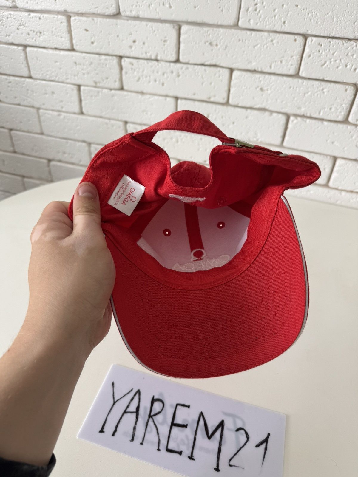 Omega Omega cap hat Size ONE SIZE - 4 Thumbnail