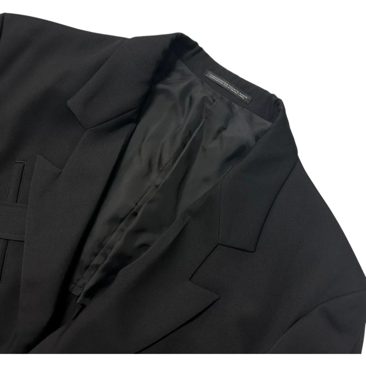 Yohji Yamamoto Yohji Yamamoto pour homme/23SS modified lapel jacket Size US M / EU 48-50 / 2 - 3 Thumbnail