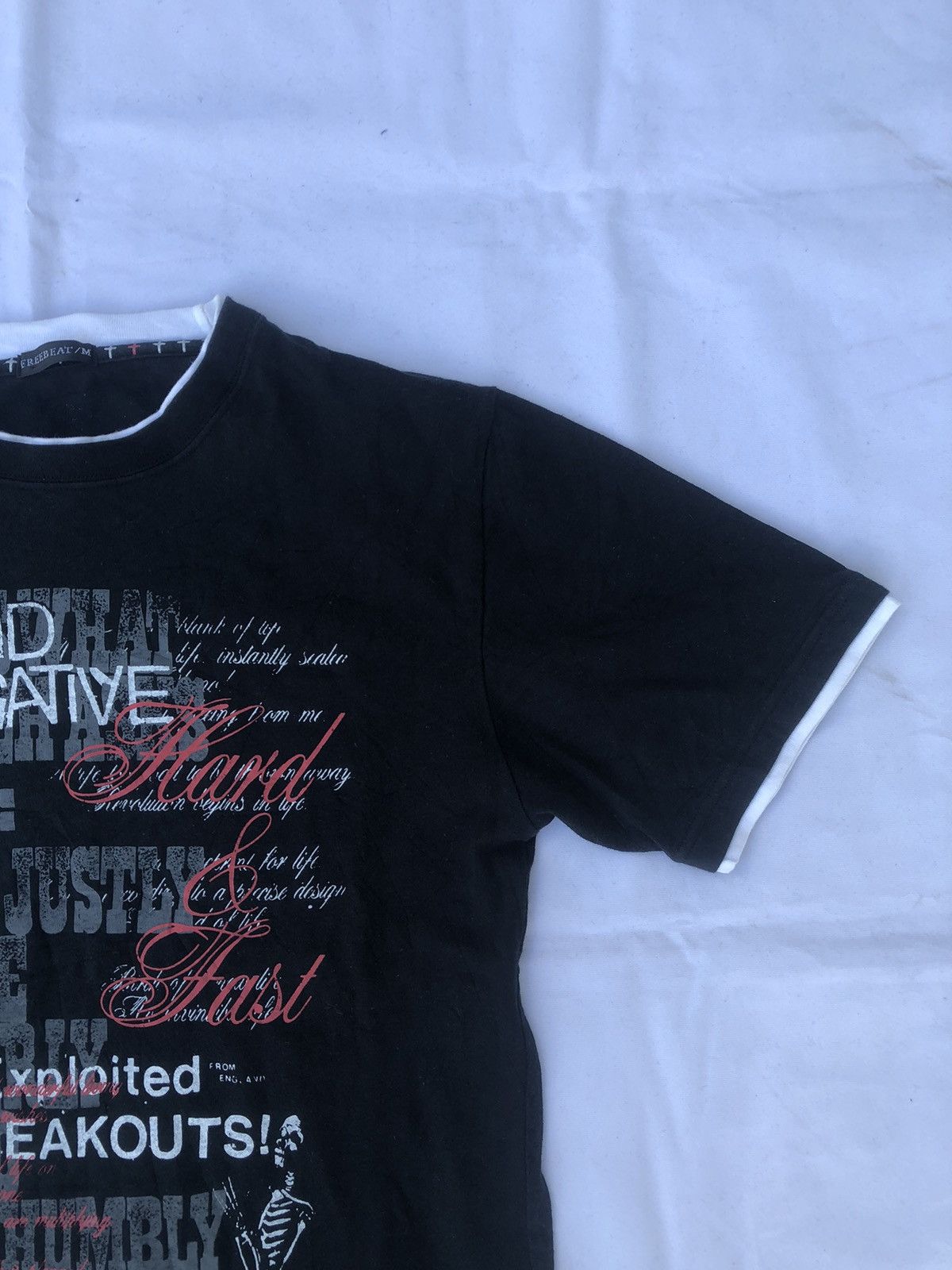 If Six Was Nine Gothic Poem Double Layer Rock Punk Style Size US M / EU 48-50 / 2 - 3 Thumbnail