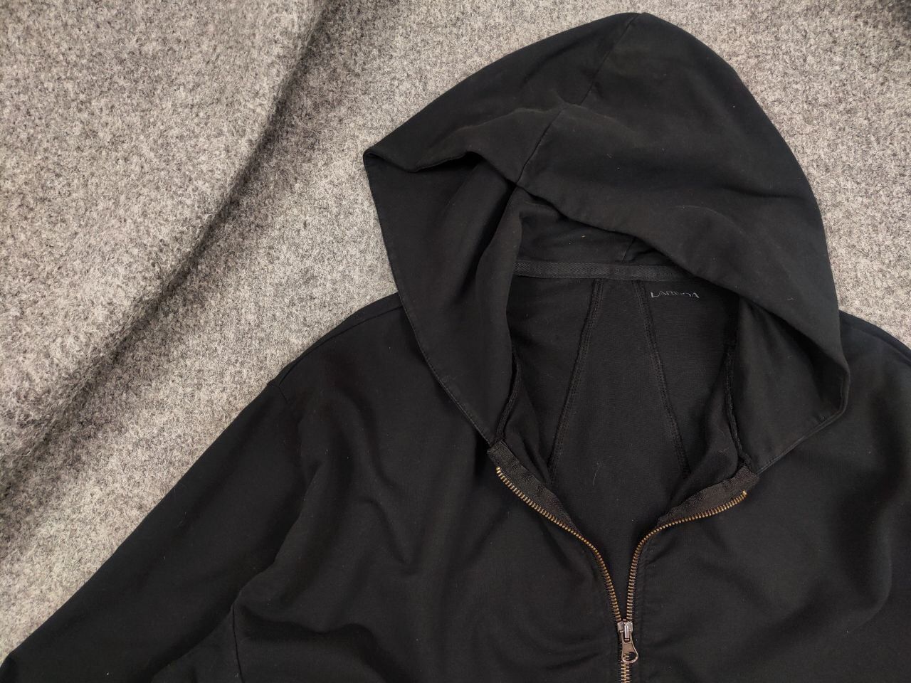 Other Lis Lareida Zip Asymmetric Oversized Japan Style Hoodie Size S / US 4 / IT 40 - 7 Thumbnail