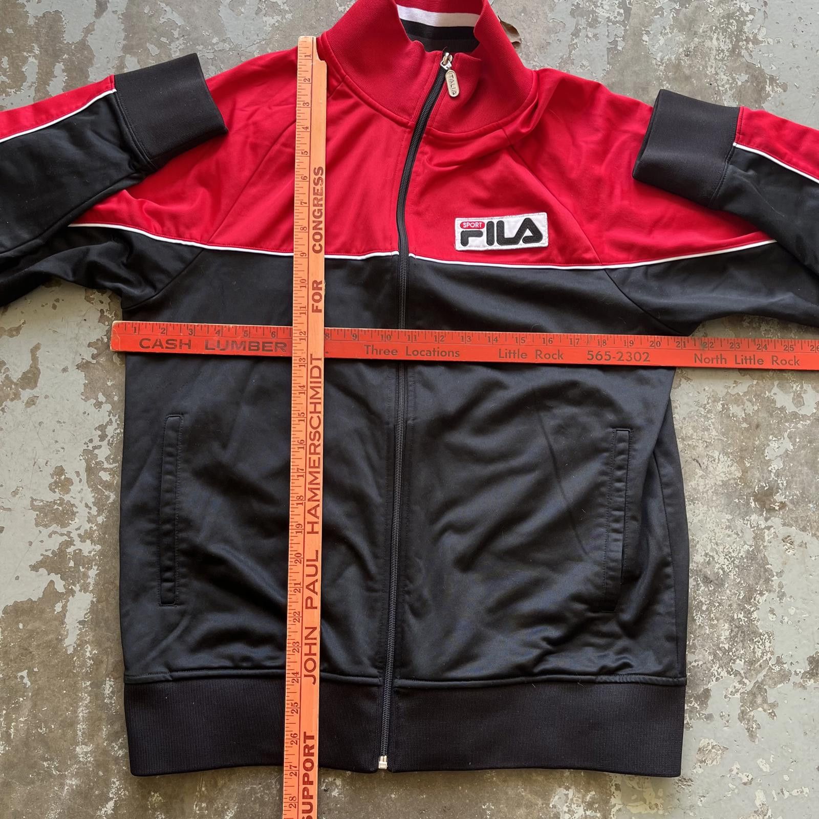 Fila × Vintage Vintage Y2K Fila Italia Italy Soccer Sports Grunge Jacket Size US M / EU 48-50 / 2 - 5 Thumbnail