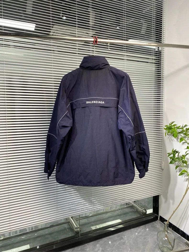 Balenciaga Balenciaga Half-Zip Embroidered Logo Jacket. Size US L / EU 52-54 / 3 - 2 Thumbnail