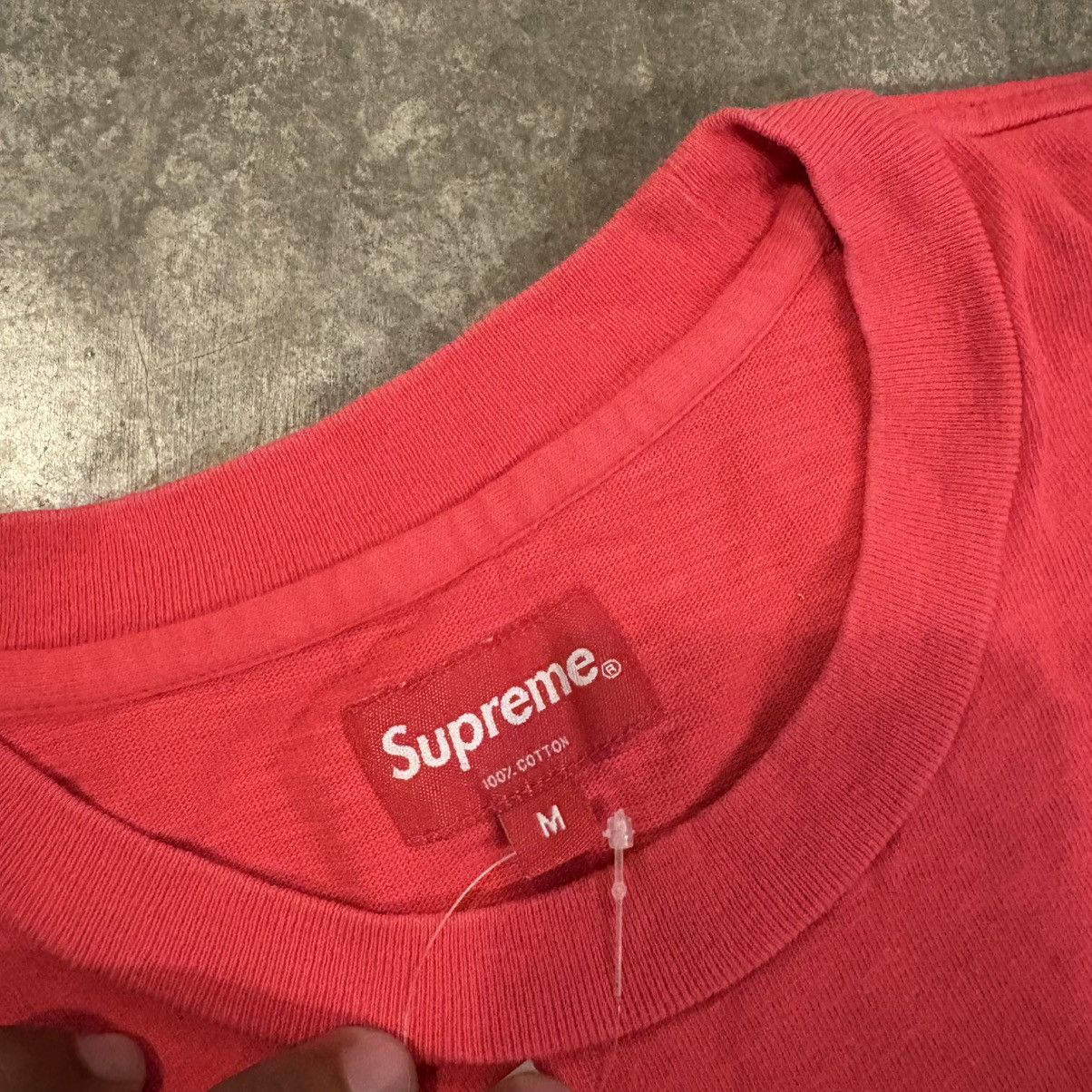 Supreme Supreme Small Logo Pocket Tee Size US M / EU 48-50 / 2 - 3 Thumbnail