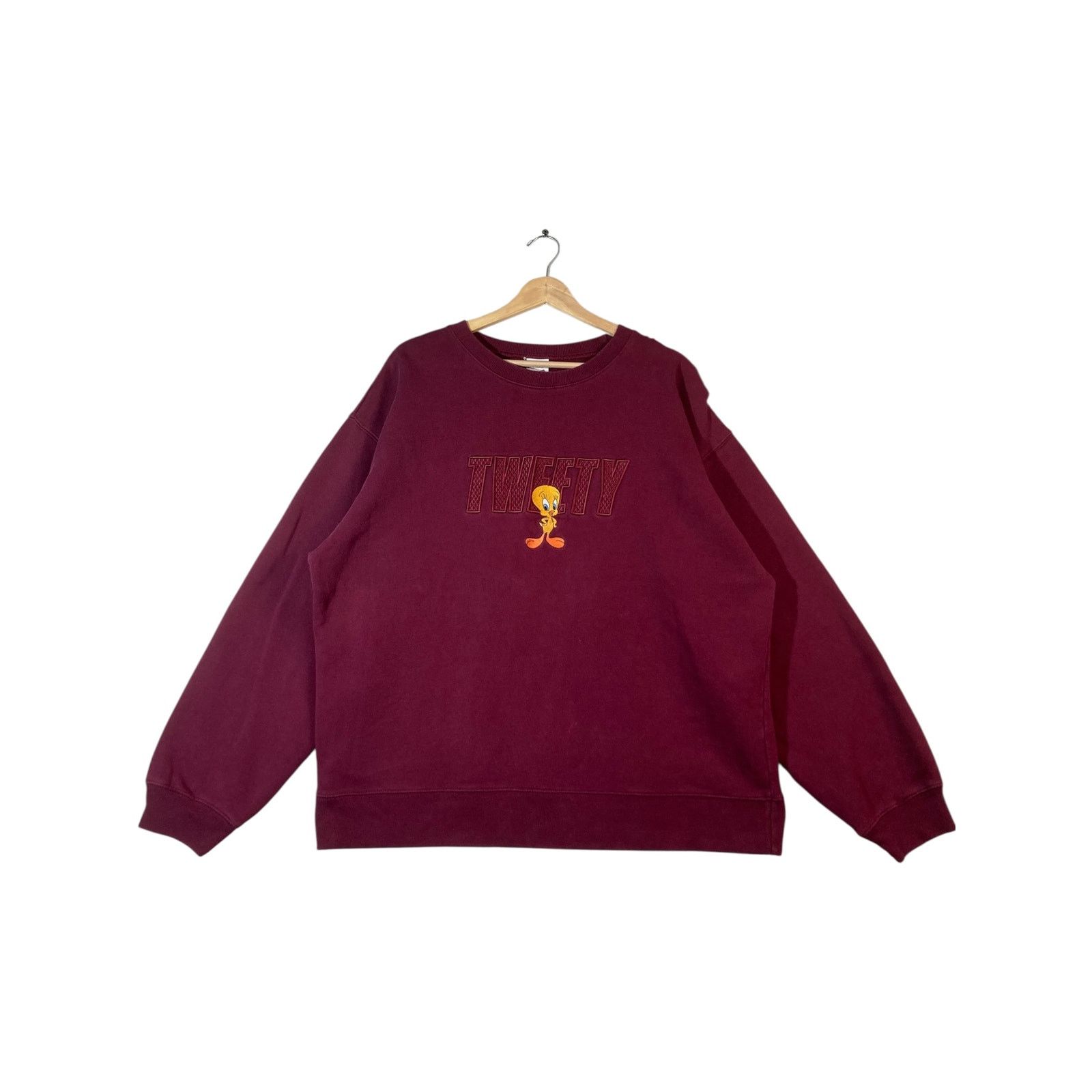 Vintage Warner Bros. Tweety Bird Sweatshirt Crewneck XL