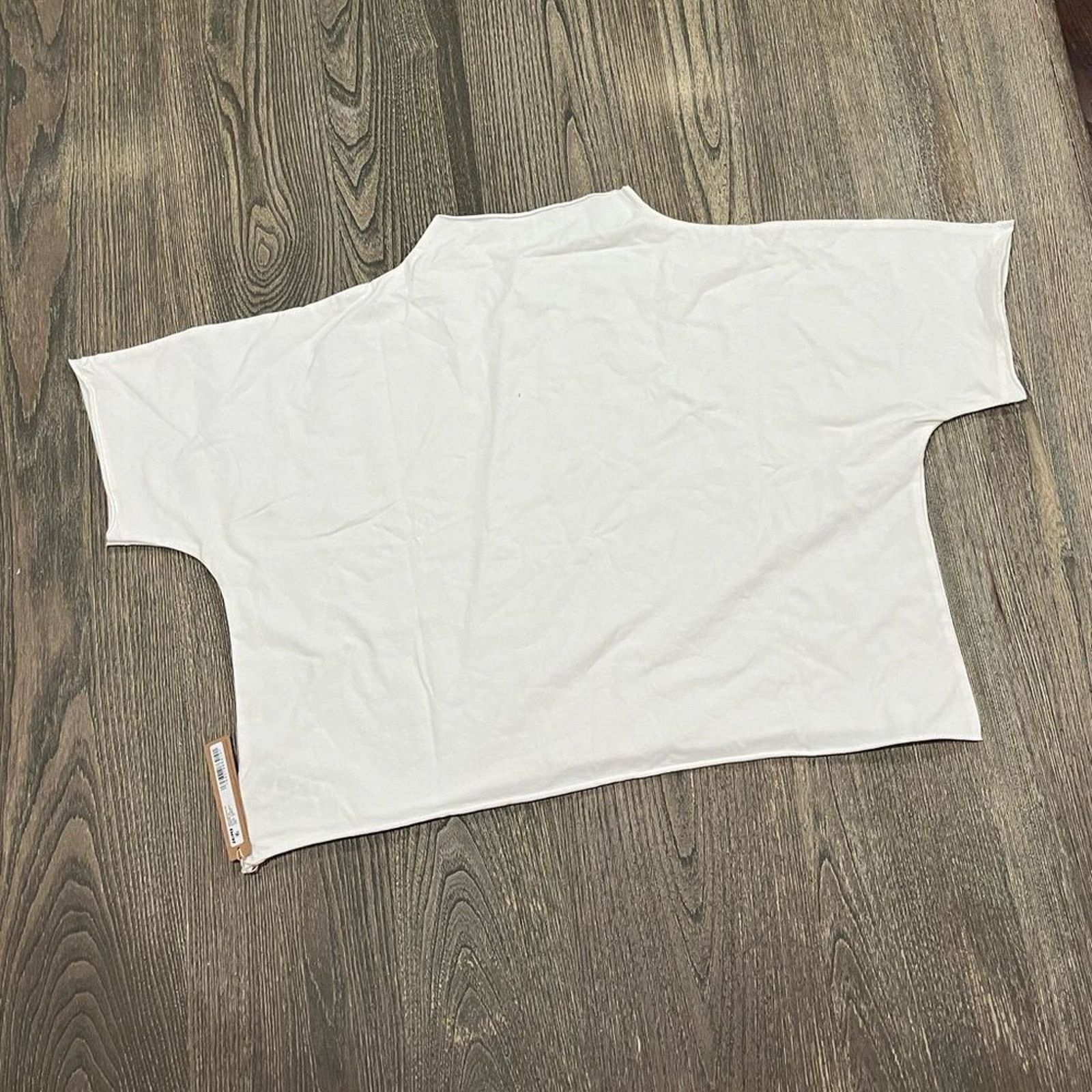 SKIMS Skims Raw Edge Super Cropped Tee Short Sleeve Marble 4X Size 4XL / US 24-26 - 1 Thumbnail