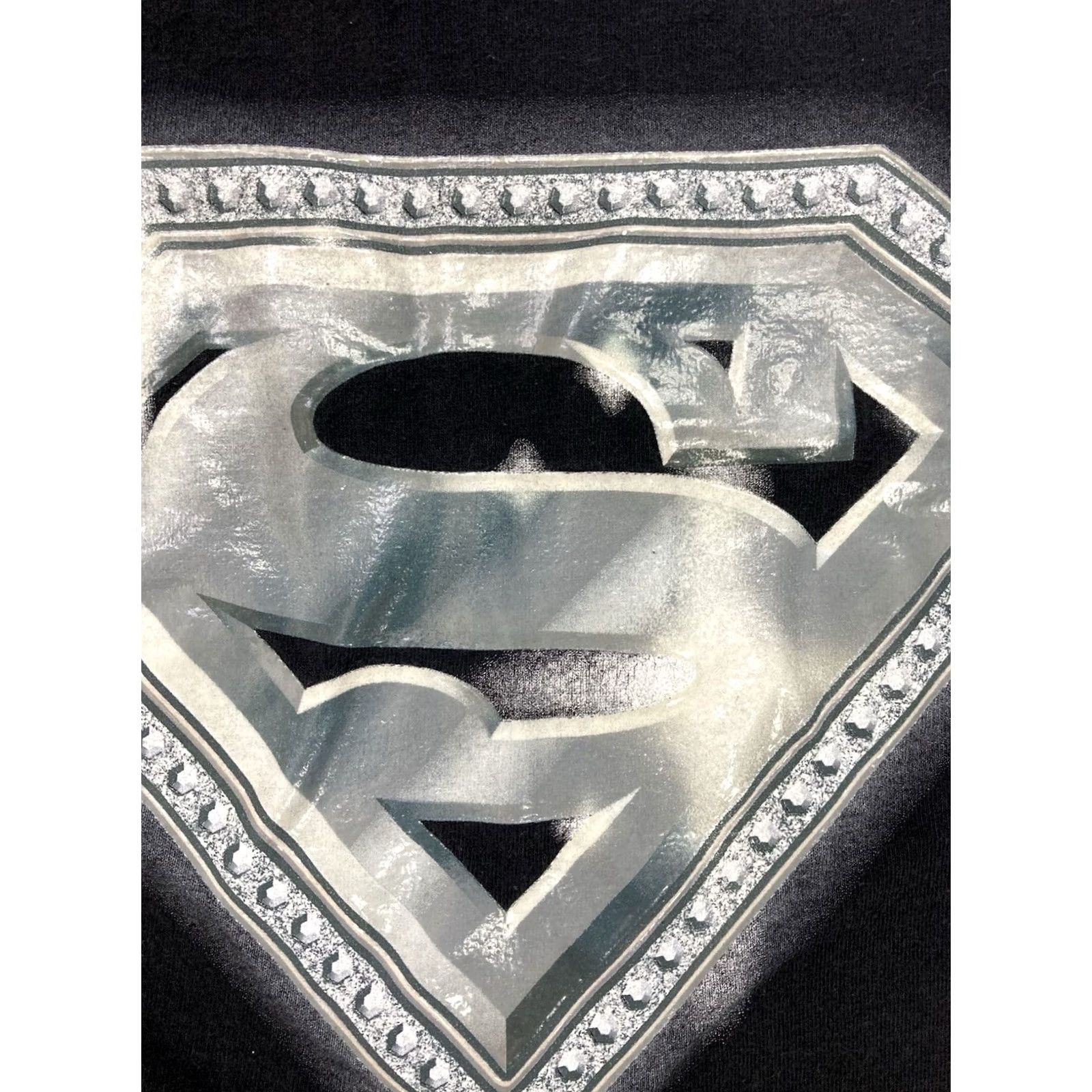 Vintage VINTAGE Superman Logo 2002 Graphic T-shirt Men Large Black Short Sleeve Movie Shirt Men L Black Logo Graphic 2002 Superman Vintage Mens Shirts Size US L / EU 52-54 / 3 - 2 Thumbnail