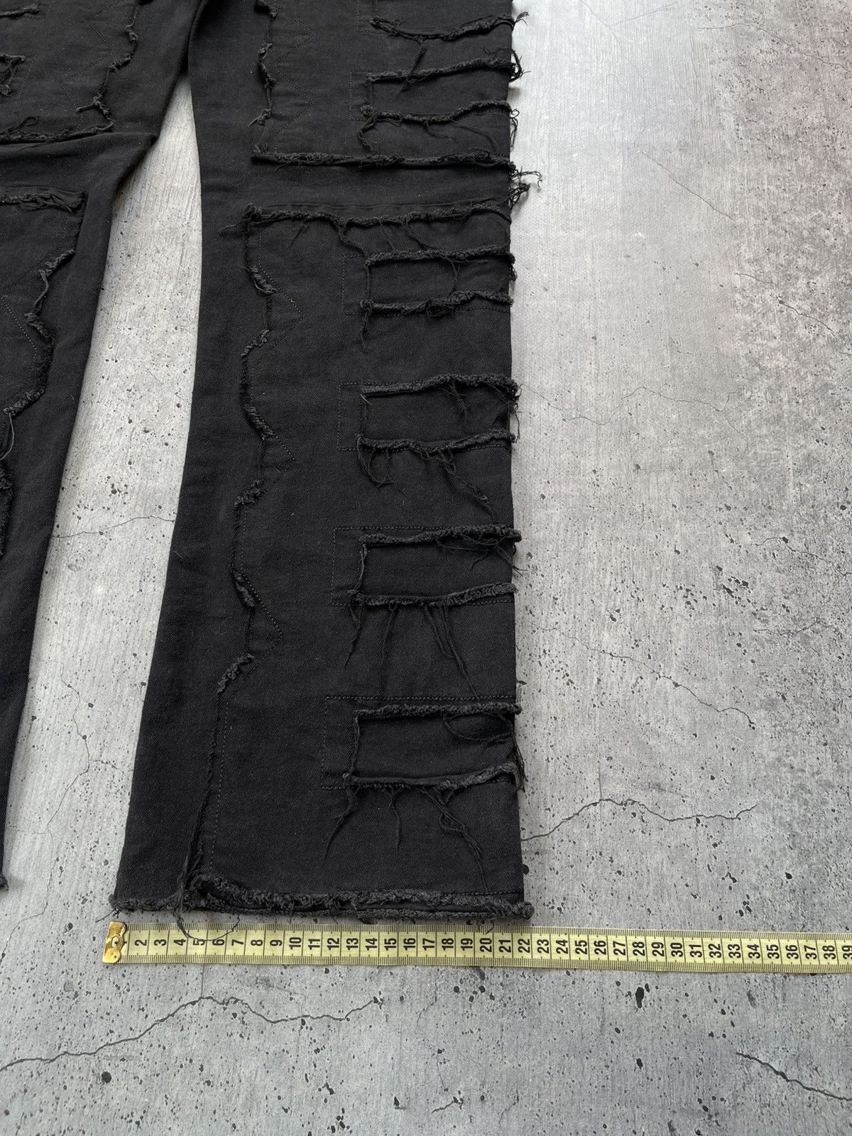 Japanese Brand VTG RICK OWENS BALENCIAGA STYLE Y2K JEANS 90S Size US 34 / EU 50 - 11 Thumbnail