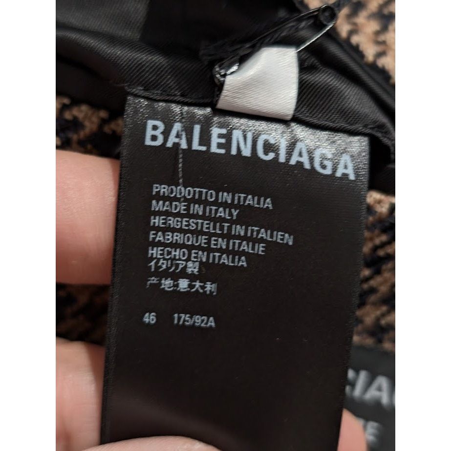 Balenciaga o1rshd1 Long Coat in Multicolor Size US S / EU 44-46 / 1 - 19 Thumbnail