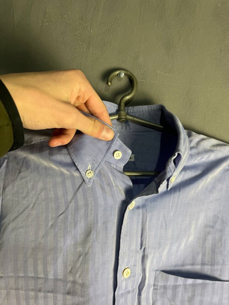 Kiton Vintage Y2k Kiton Shirt Button Up Designer Striped Size US XL / EU 56 / 4 - 4 Thumbnail