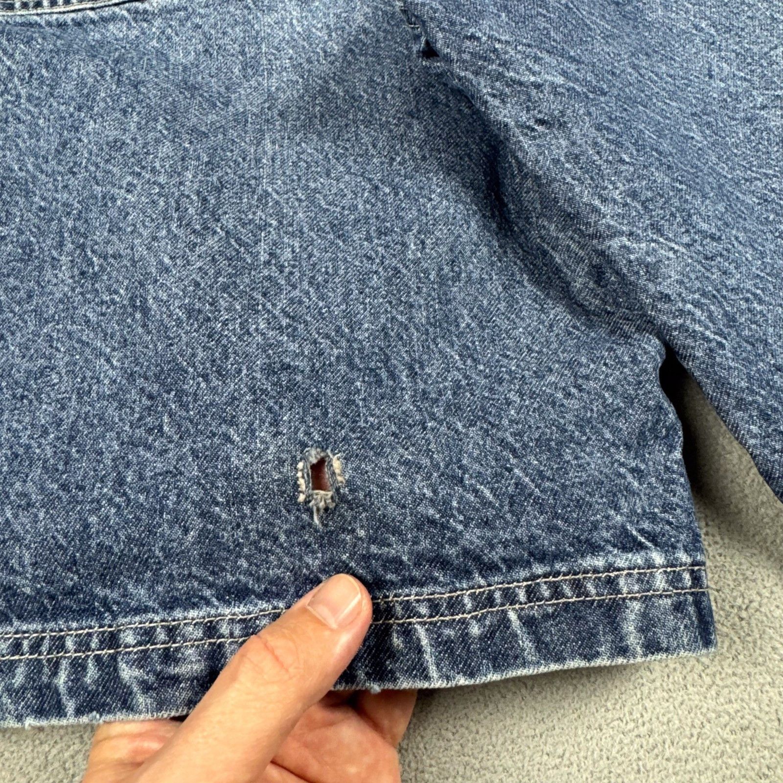 Pelle Pelle Pelle Pelle Denim Shorts 38 Jorts Baggy Skater Y2K 90s Size US 38 / EU 54 - 5 Thumbnail