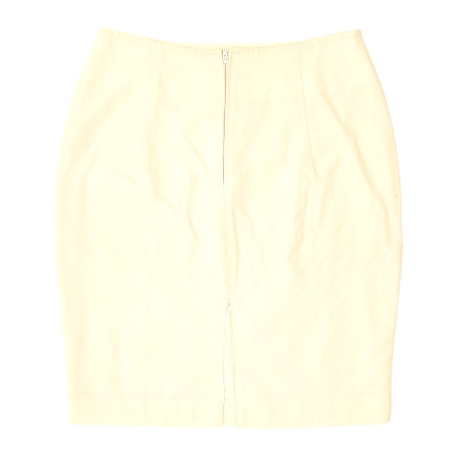 Vintage VINTAGE GREEN GREEN Womens Pencil Skirt Yellow Medium W29 IT 44 Size 32" / US 10 / IT 46 - 2 Thumbnail