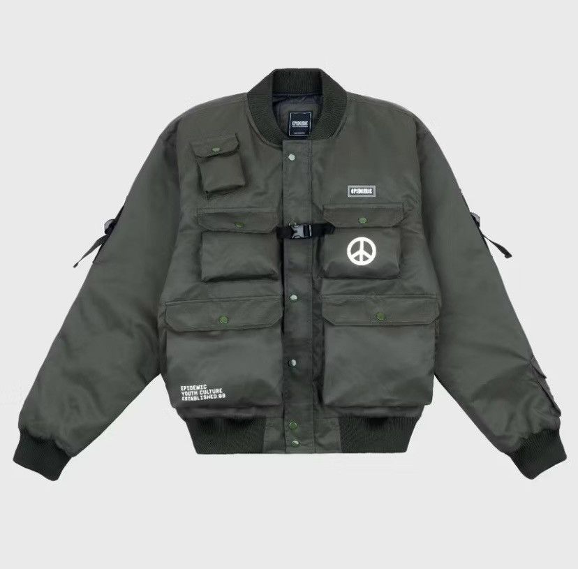 Other Bomber jacket nighride bomber army green Size US L / EU 52-54 / 3 - 1 Thumbnail