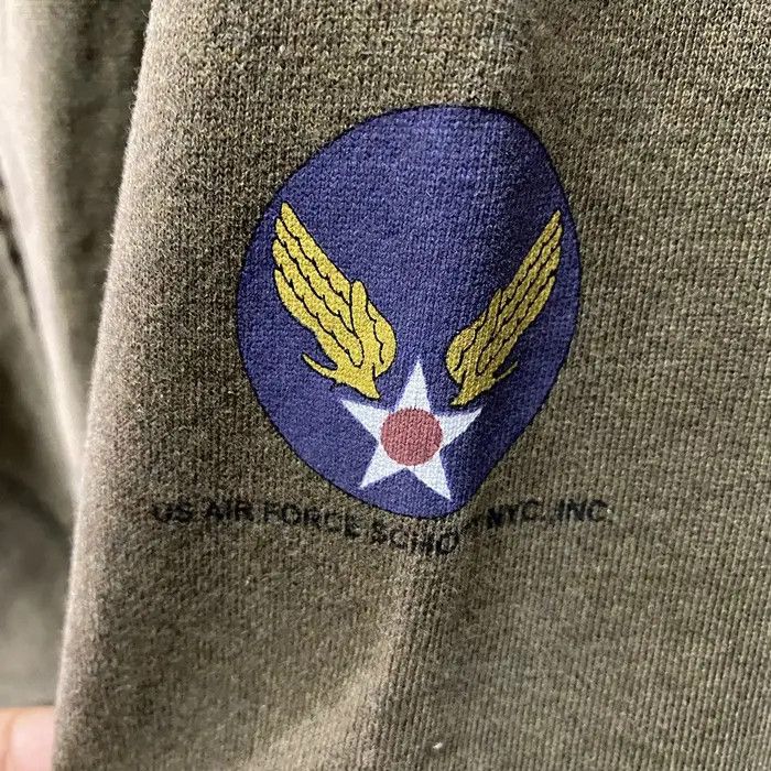 Schott Schott US Air Force Style Zipper Sweater Size US M / EU 48-50 / 2 - 12 Thumbnail