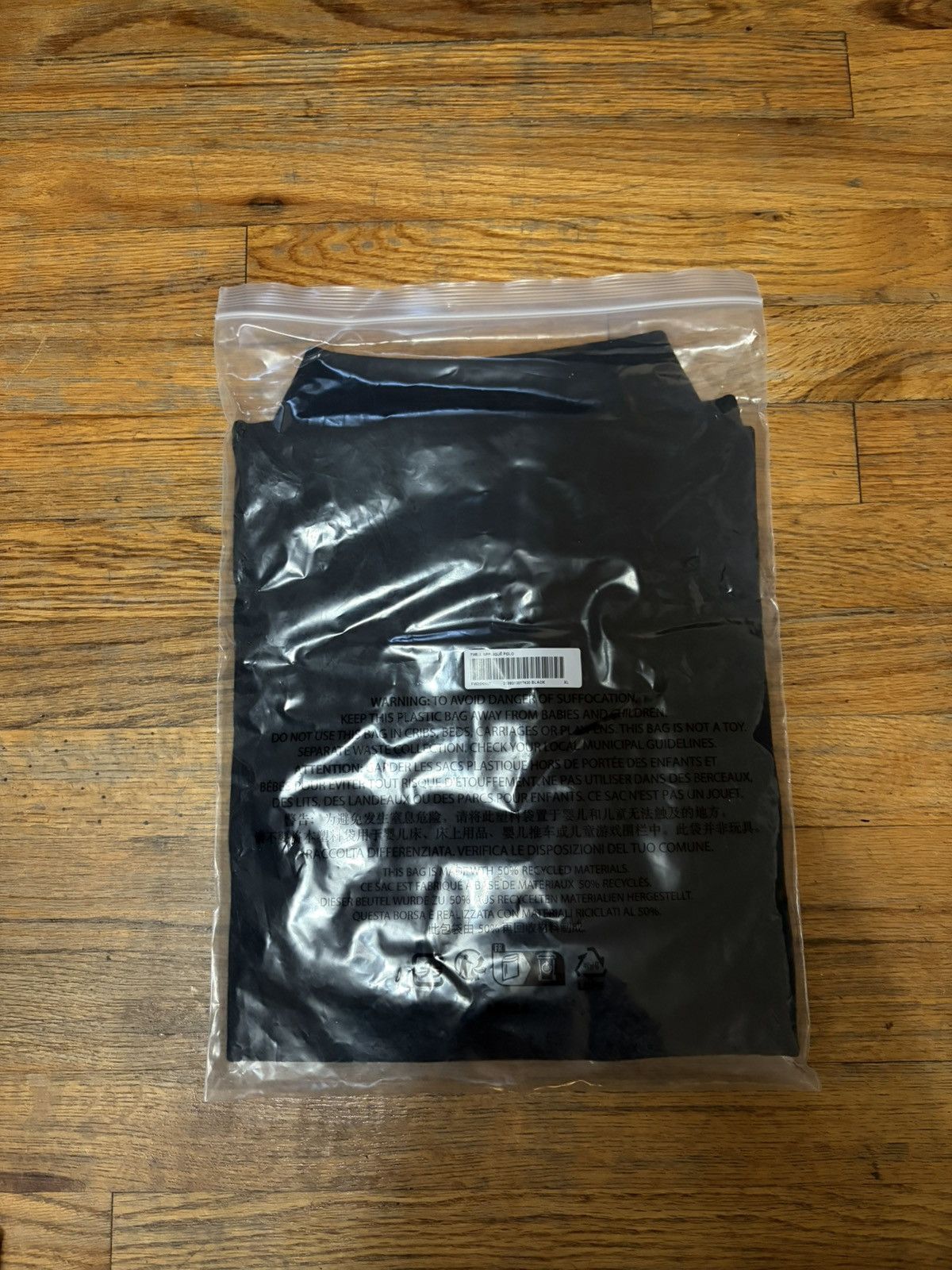 Supreme Supreme Twill Appliqué Polo Black XL Size US XL / EU 56 / 4 - 6 Thumbnail