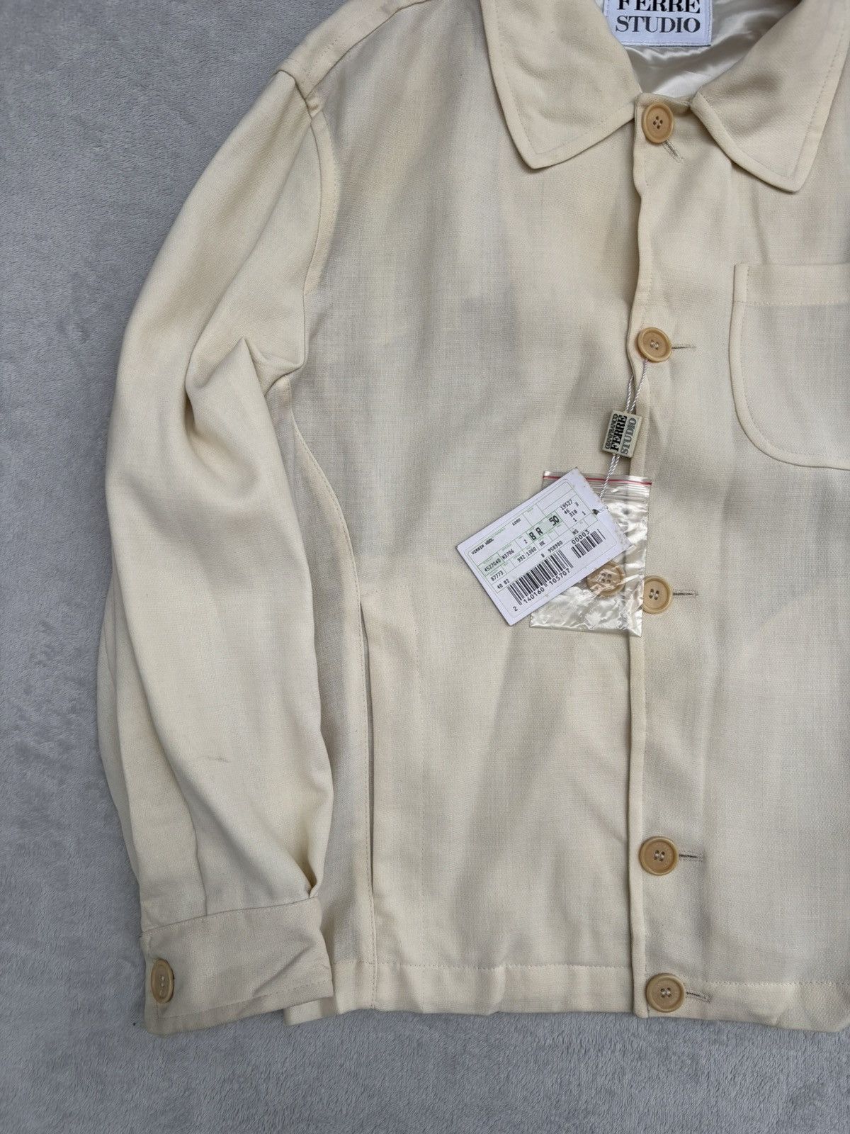 Gianfranco Ferre S/S 1992 Gianfranco Ferre Studio - Workwear Jacket Size US M / EU 48-50 / 2 - 3 Thumbnail