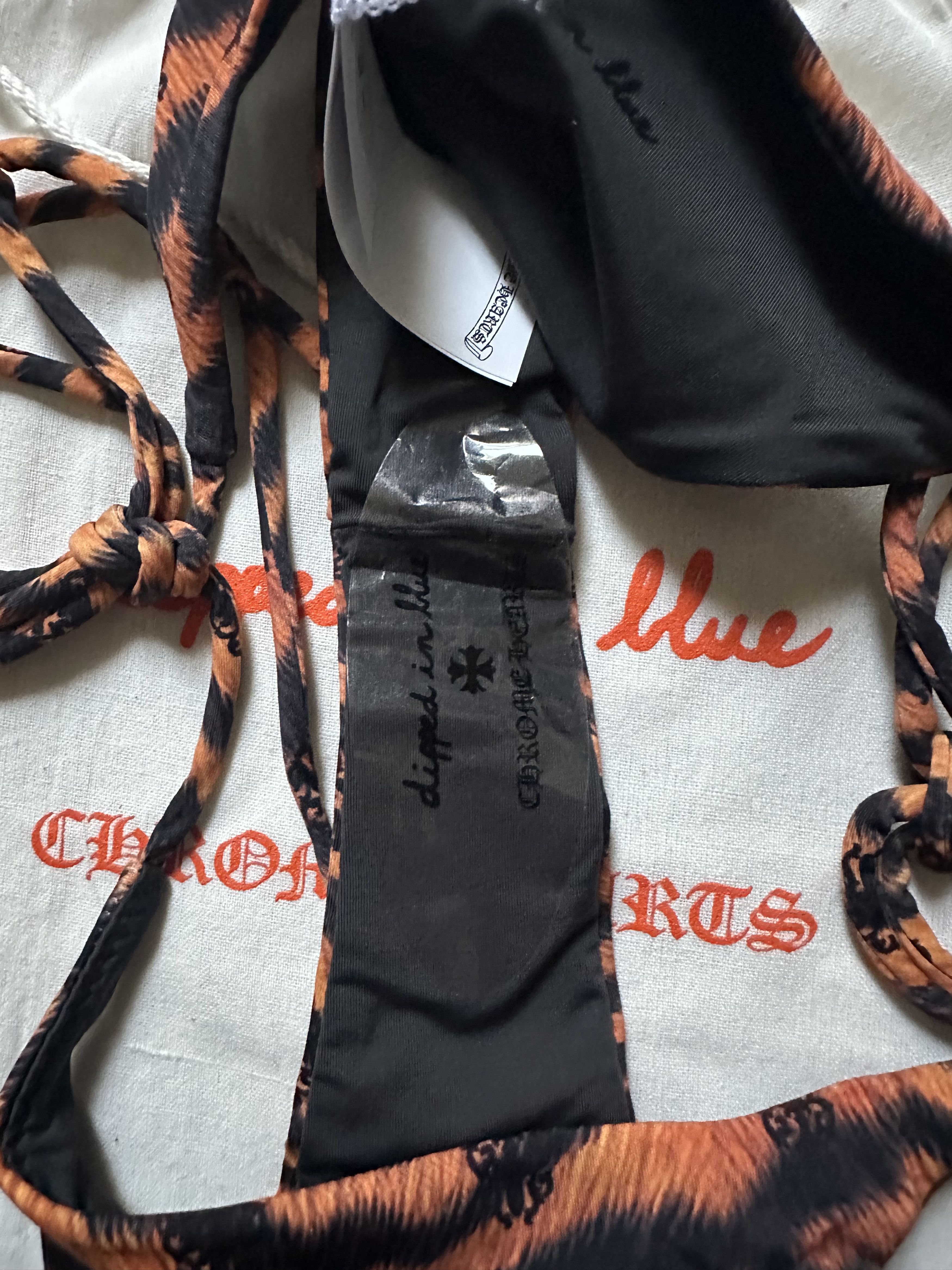 Chrome Hearts Chrome Hearts Orange Tiger Bikini Bottom | Large Size L / US 10 / IT 46 - 8 Thumbnail
