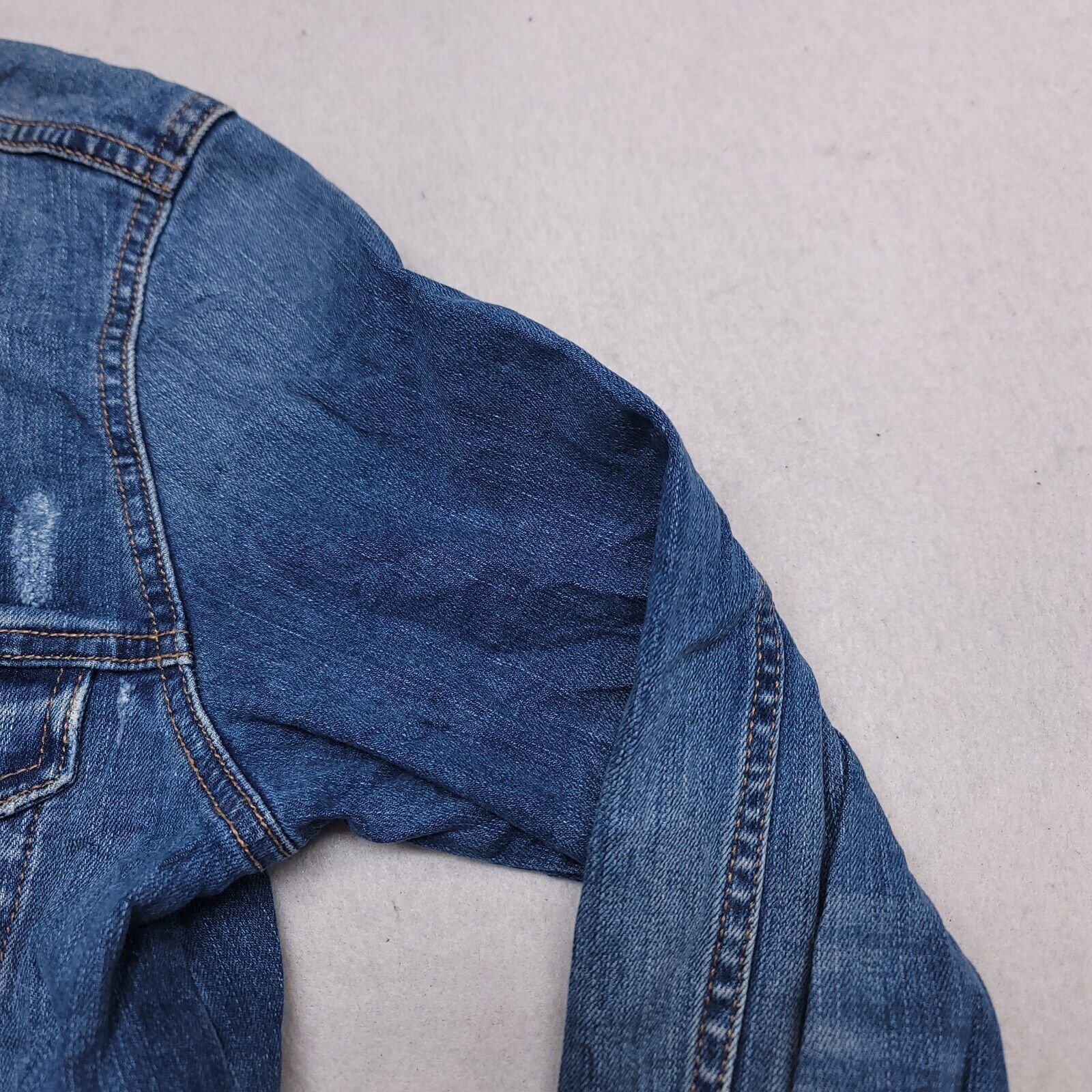 Loft Loft Casual Button Up Denim Jean Jacket Womens Size S Blue Size S / US 4 / IT 40 - 5 Thumbnail