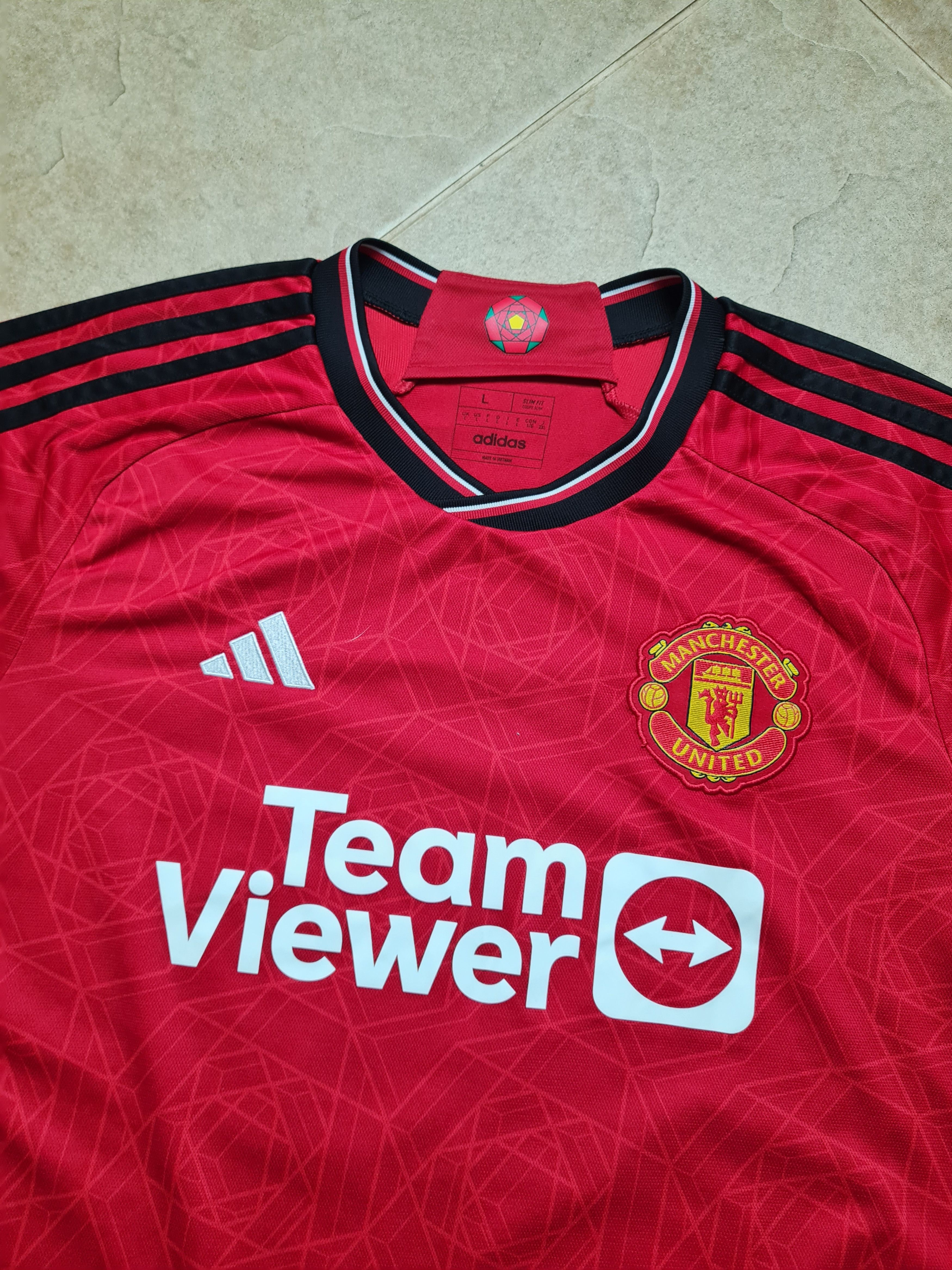 Adidas Manchester United 2021 #10 Rashford Adidas Soccer IP1726 Size US L / EU 52-54 / 3 - 14 Thumbnail