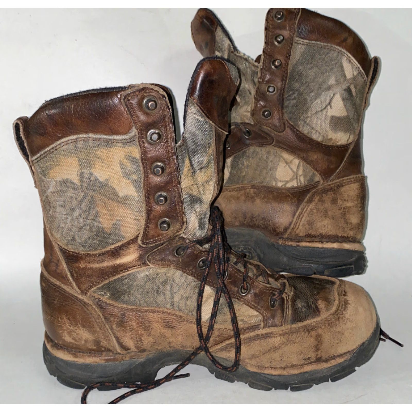Danner Danner Boots Mens Brown Leather Lace Up Work Boots Size 8 - Work Boots Mens Brown Leather Lace Up 8 Size US 8 / EU 41 - 5 Thumbnail