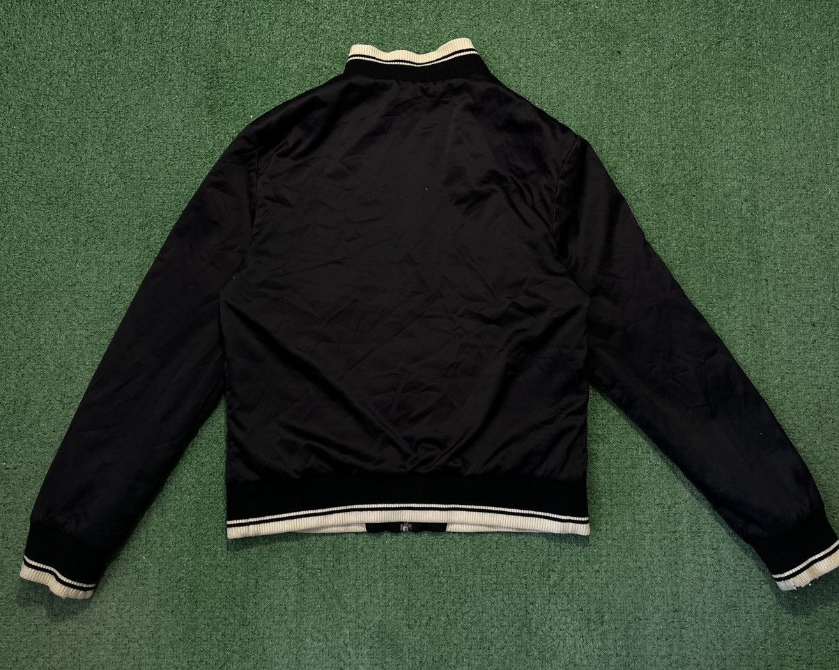 Designer × Dolce & Gabbana × Vintage Dolce & Gabbana Black Jacket With Leather and Cashmere Size US M / EU 48-50 / 2 - 2 Thumbnail