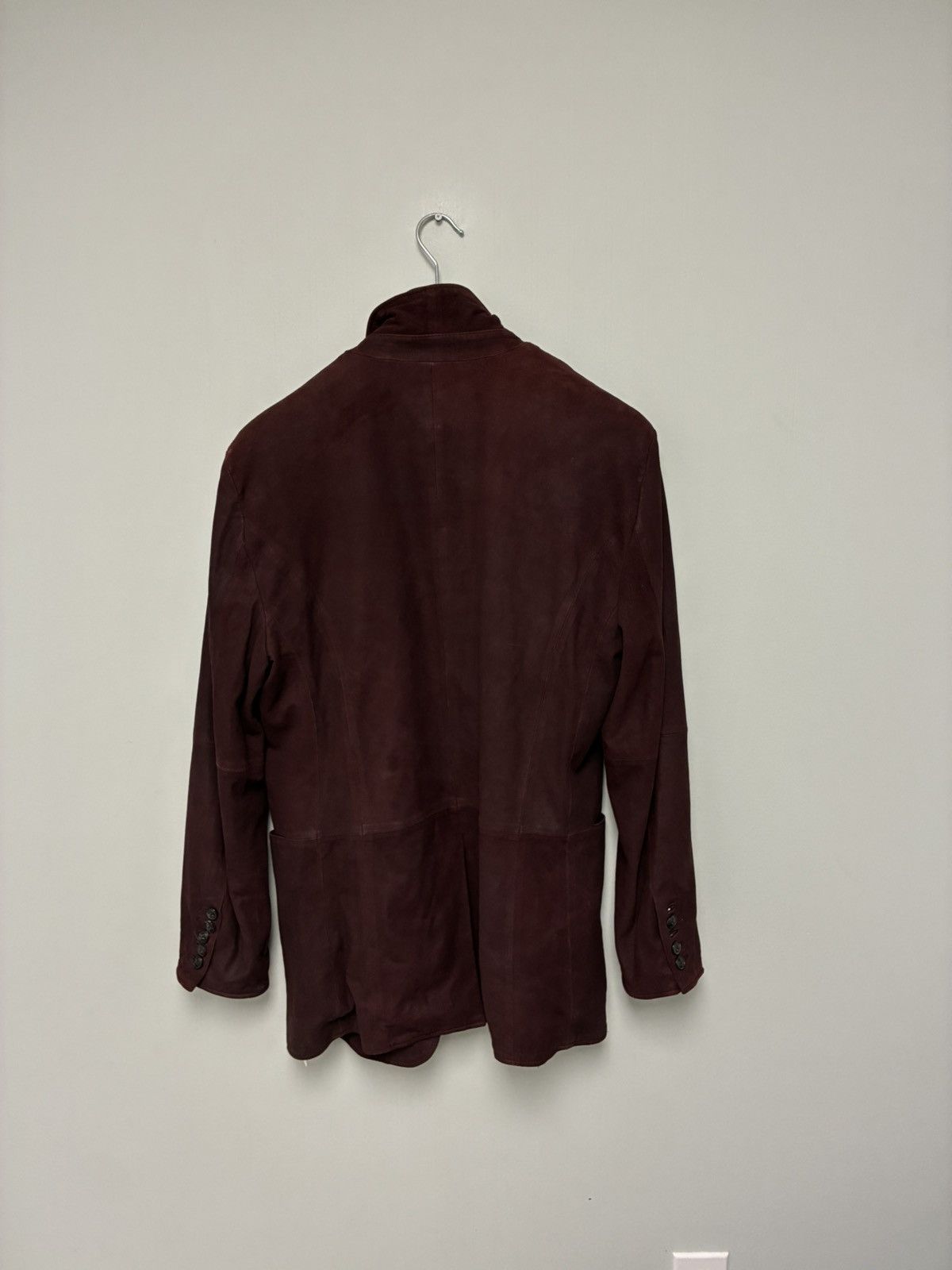 John Varvatos Woodward Multibutton Suede Jacket EU 50 USA 40 Size US M / EU 48-50 / 2 - 12 Thumbnail
