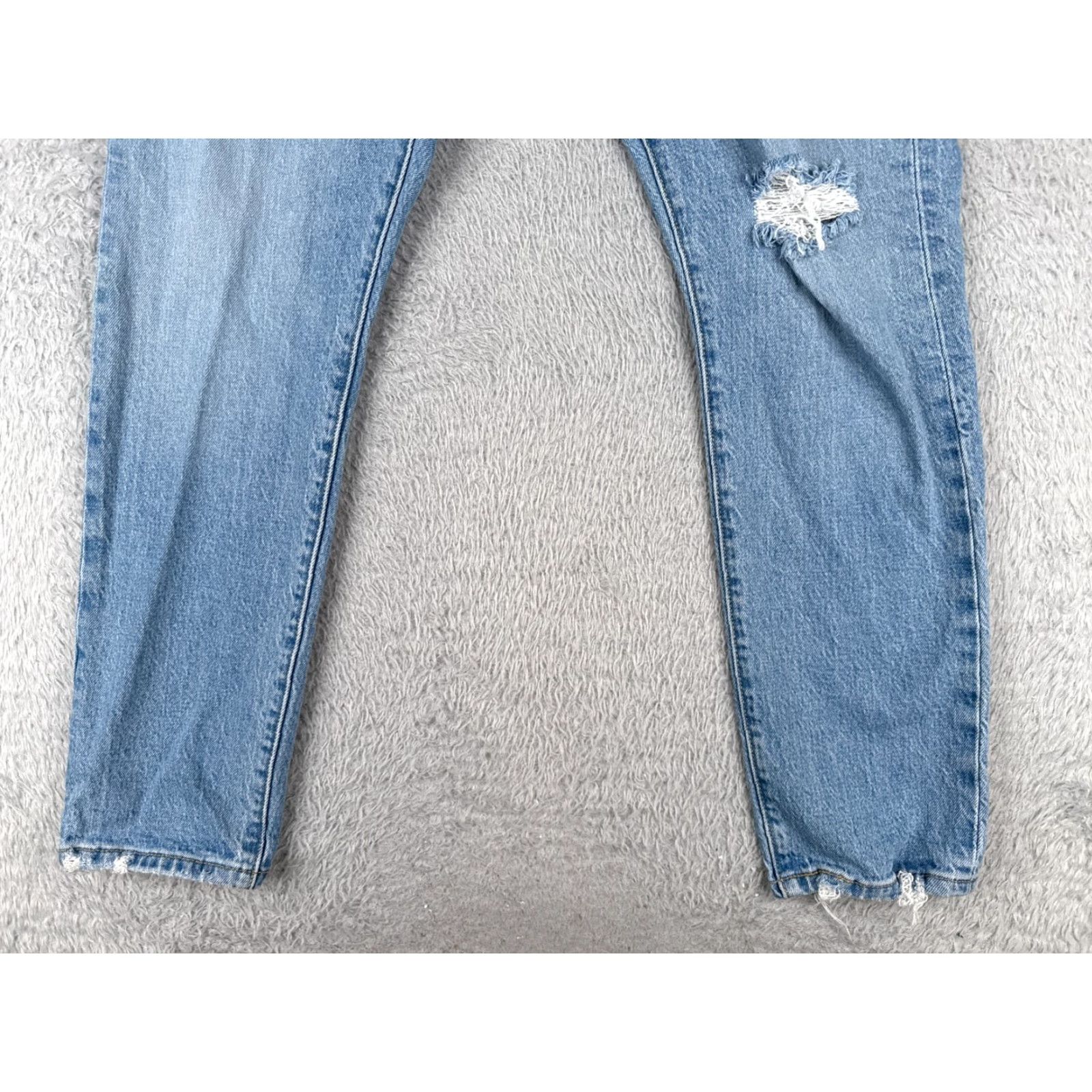 Levi's Levi's 501 Jeans Womens Size 30 Blue Denim Skinny High Rise Cotton Bestseller EU45 Size 30" / US 8 / IT 44 - 2 Thumbnail
