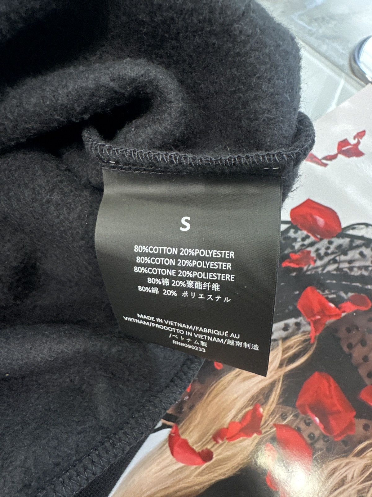 Essentials ESSENTIALS - Classic Fleece Hoodie Jet Black Size US S / EU 44-46 / 1 - 6 Thumbnail