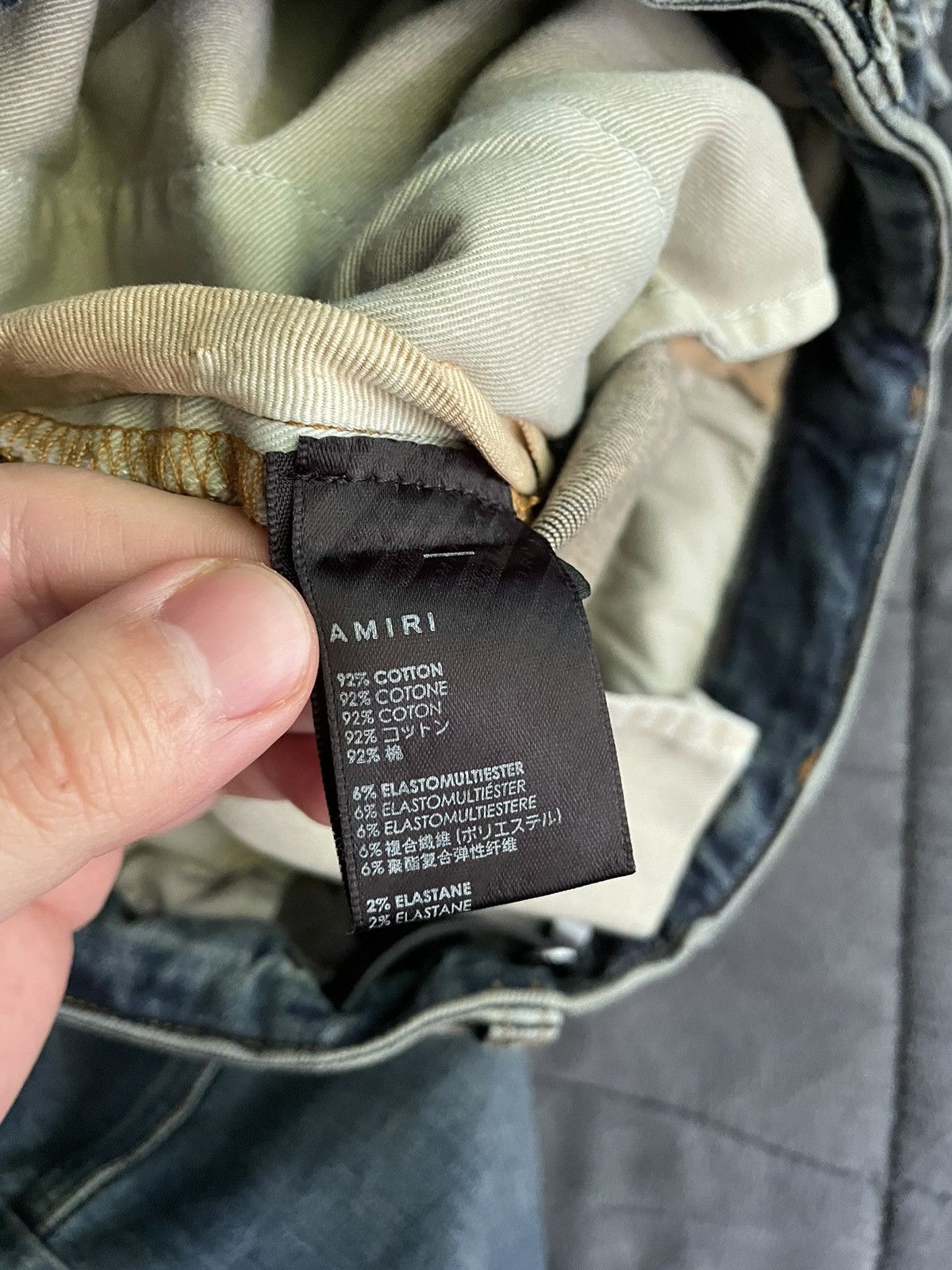 Amiri Amiri Cargo Pocket Jeans Size US 34 / EU 50 - 9 Thumbnail