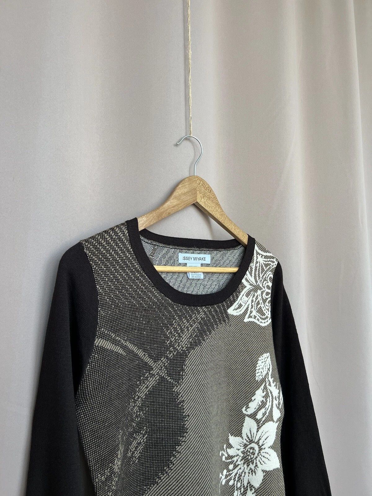 Issey Miyake Issey Miyaki Long Sweater Womens Size 4 or M/L Tunica Size M / US 6-8 / IT 42-44 - 3 Thumbnail