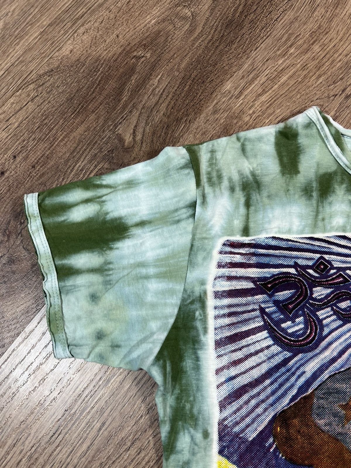 Vintage Guru psychedelic elephant tie-dye graphic tee Size US M / EU 48-50 / 2 - 4 Thumbnail
