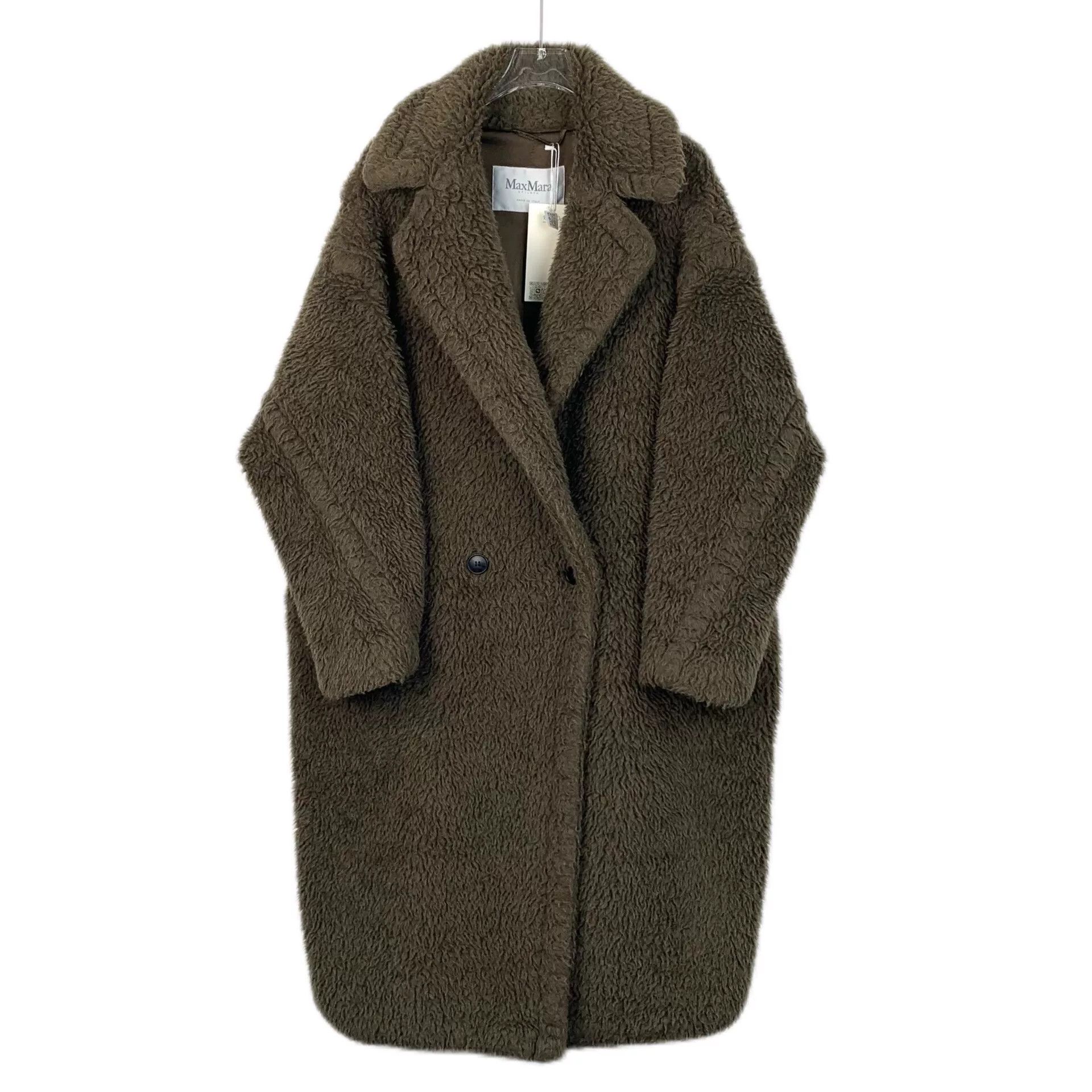 Max Mara maxmara green alpaca wool coat size m Size US M / EU 48-50 / 2 - 1 Thumbnail